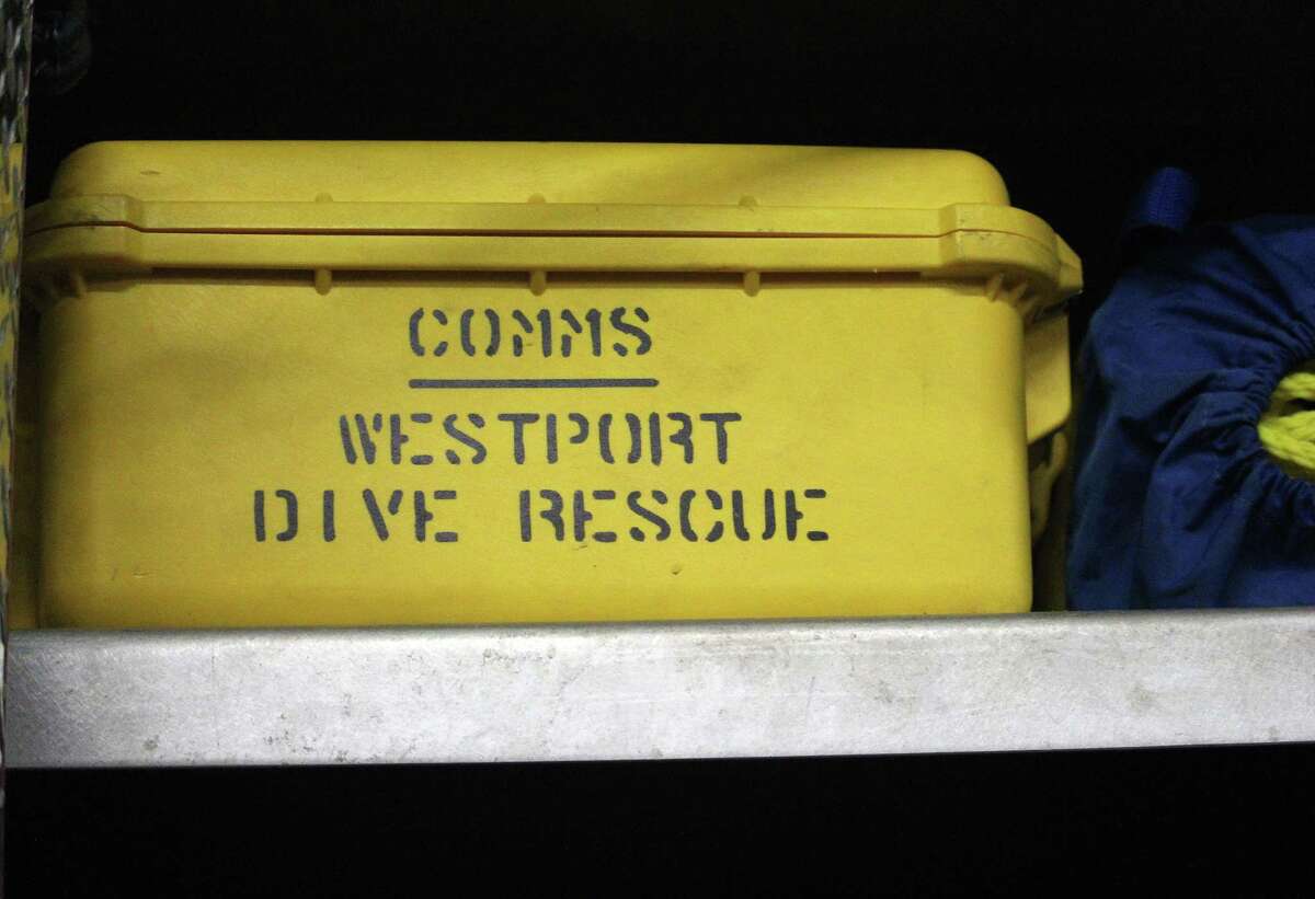 Dive Team rescue supplies at fire headquarters in Westport, Conn. on March 7, 2017.