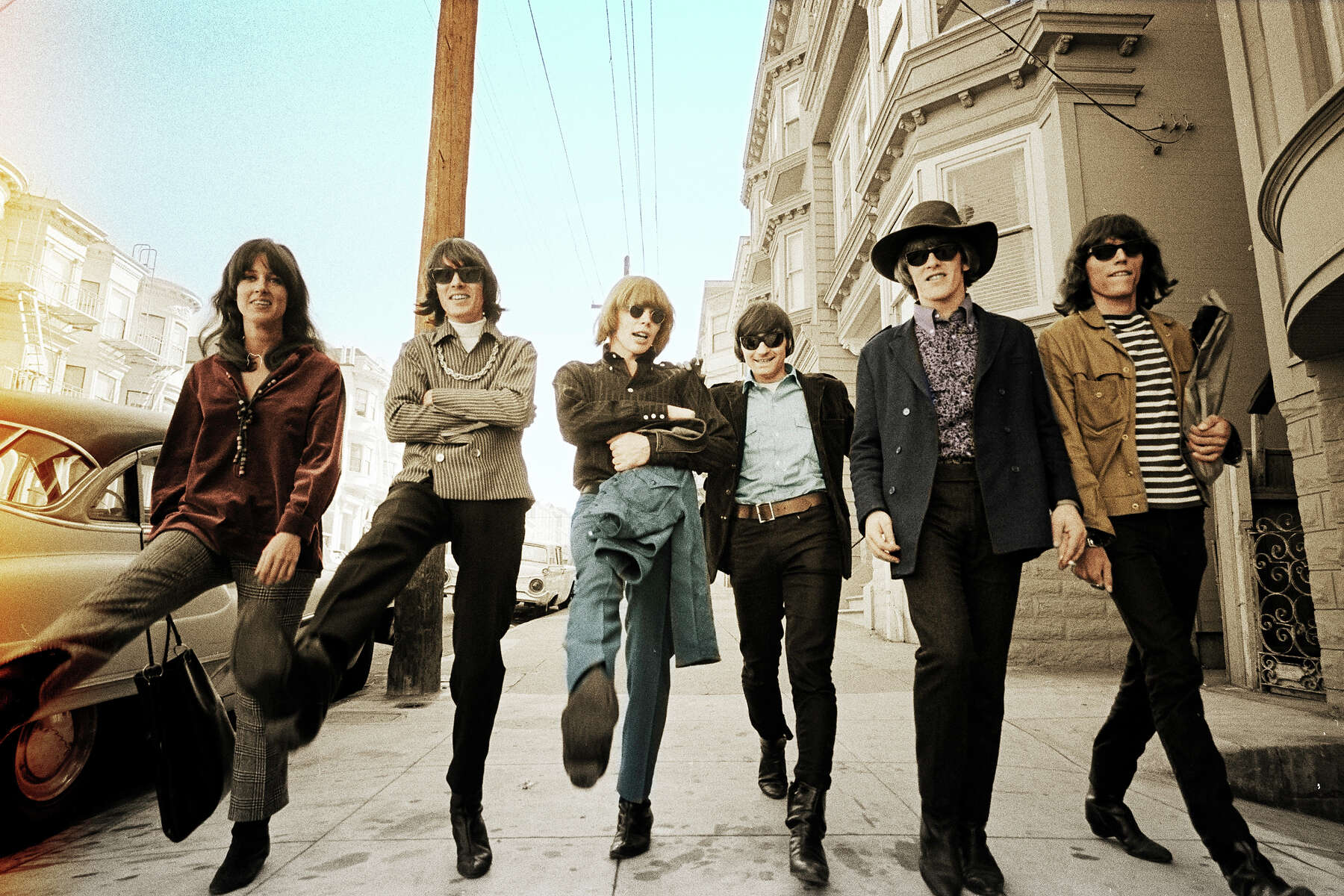 Jefferson Airplane launched the S.F. rock scene