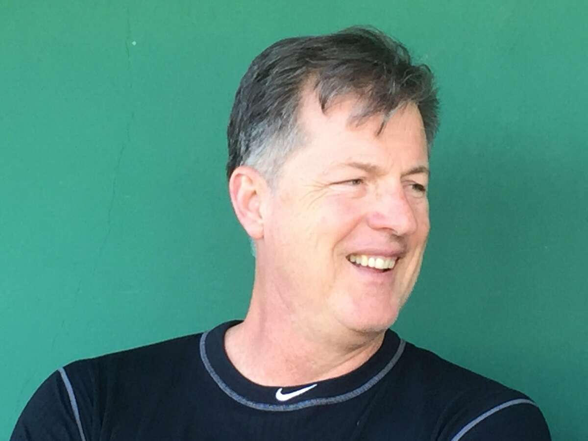 Former major-league pitcher Bob Tewksbury in spring training with the San Francisco Giants as their new mental performance coach, March 8, 2017.