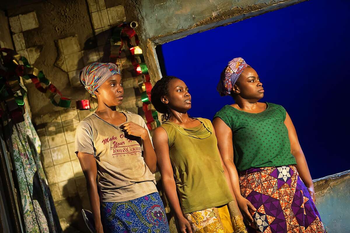 Stacey Sargeant, Ayesha Jordan and Joniece Abbott-Pratt �in "Eclipsed" at the Curran.