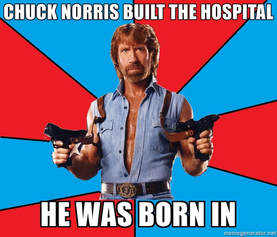 PHOTOS: The best Chuck Norris facts that he would let us shareÂ Chuck Norris turns 77 years old this week. Or rather, 77 turns Chuck Norris.Â Click through to learn more about this American icon...Â  Photo: Meme Generator