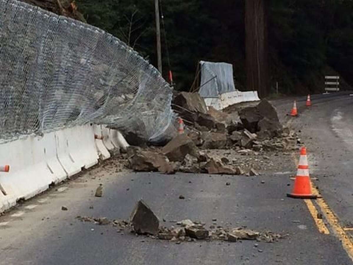 Landslide closes 101 just hours after reopening in Mendocino County