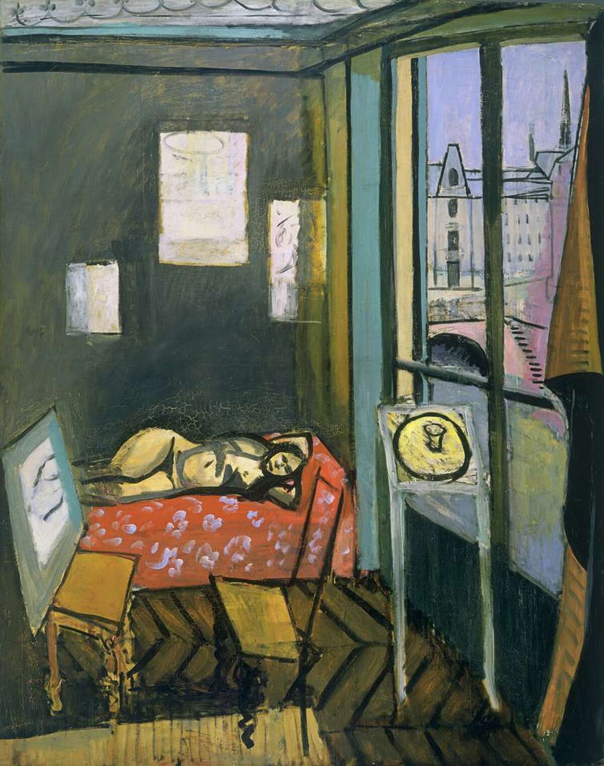 Henri Matisse, “Studio, Quai Saint-Michel” (1916).