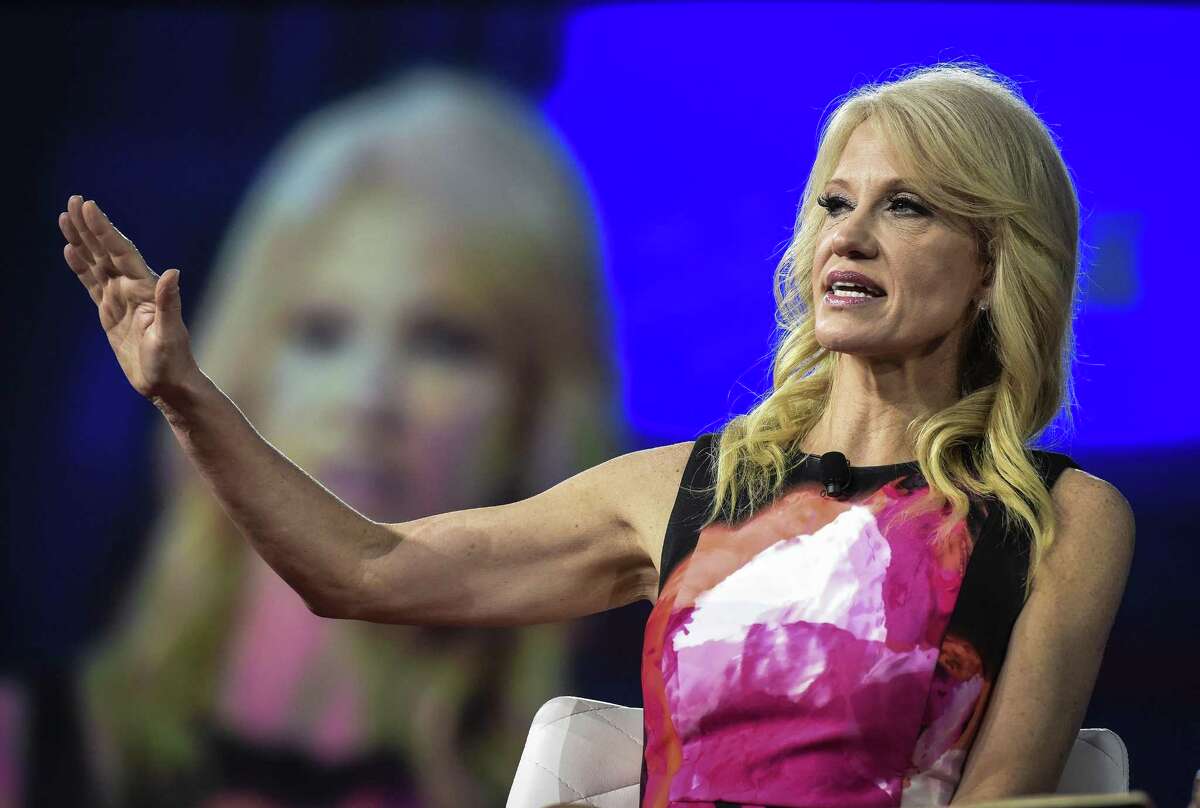 Presidential advisor Kellyanne Conway speaks at the Conservative Political Action Conference (in Washington, D.C. A reader explains her use of the term “alternative facts.”