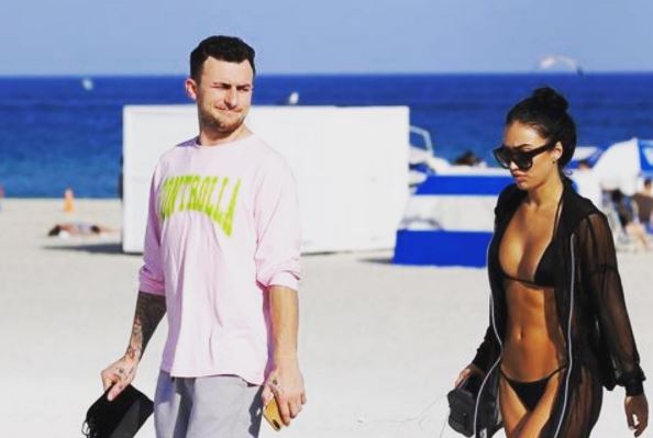 Johnny Manziel's New Wife Bre Tiesi Shows Off Wedding Ring