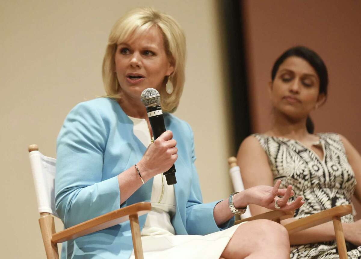 Gretchen Carlson seen here during the Greenwich International Film Festival's "Women at the Top: Female Empowerment in Media" panel discussion in 2016 will be the keynote speaker at the April 25 Sole Sisters luncheon in town.