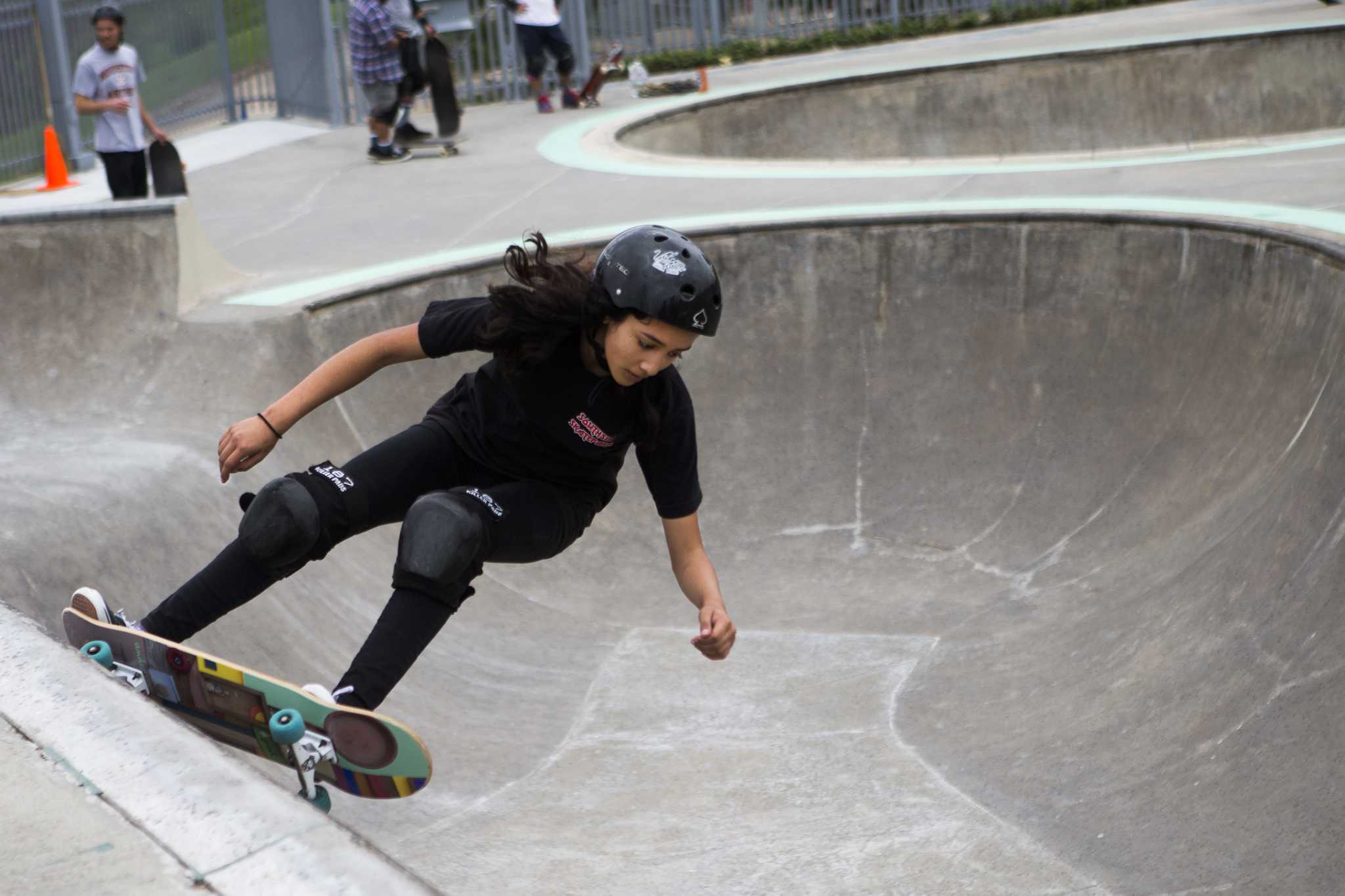 Skaters rejoice as Jamail park opens after renovations