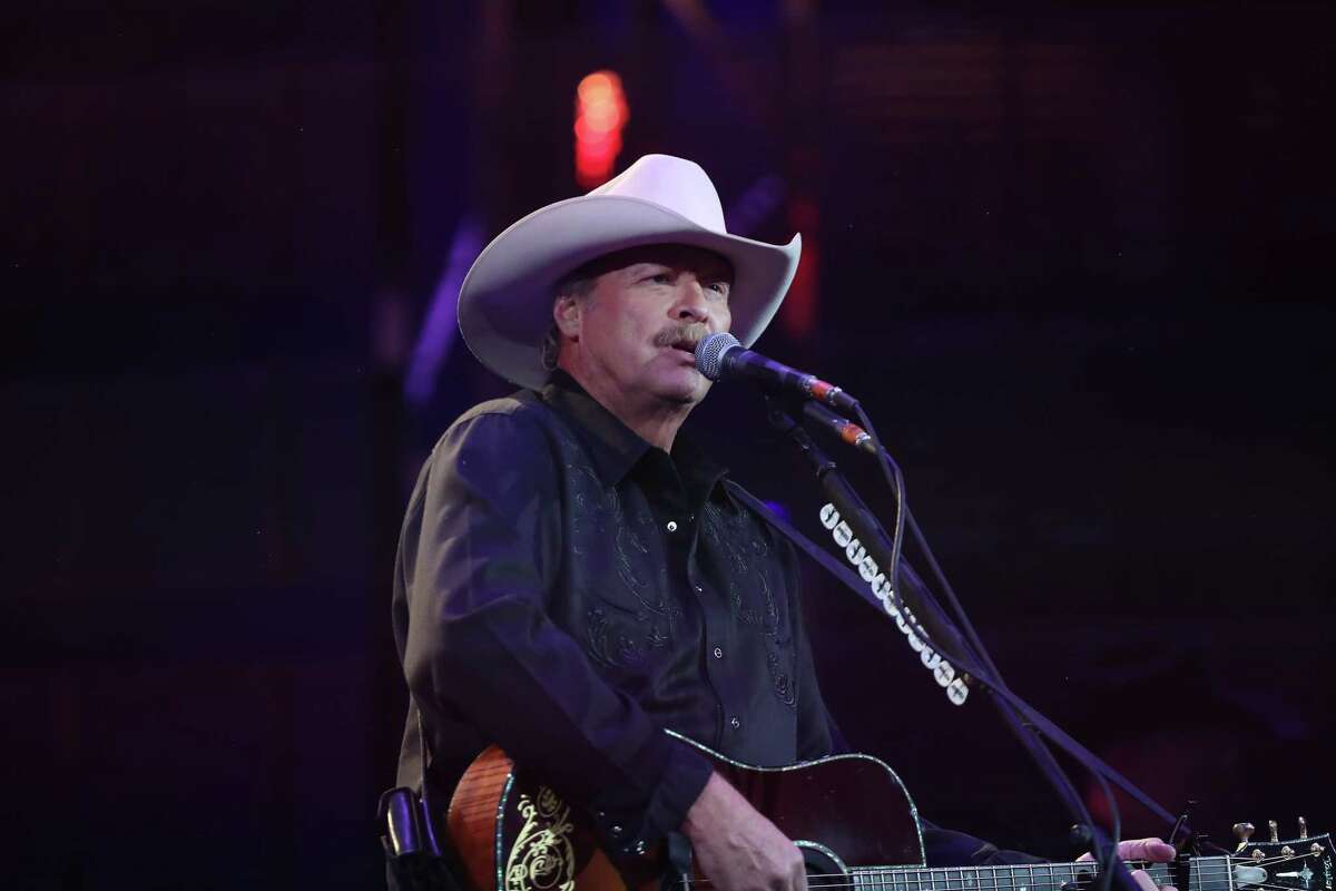 Alan Jackson performs after the RodeoHouston Super Series II, Round 2 Saturday, March 11, 2017, in Houston.