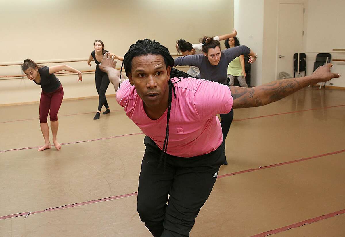 Ramon Ramos Alayo teaches the Afro-Cuban modern dance class on Friday, March 10, 2017, in San Francisco, Calif. Alayo is the artistic director and co-founder of CubaCaribe, a dance organization which represents and spotlights the Bay Area's Cuban and Caribbean artists, dancers and community.