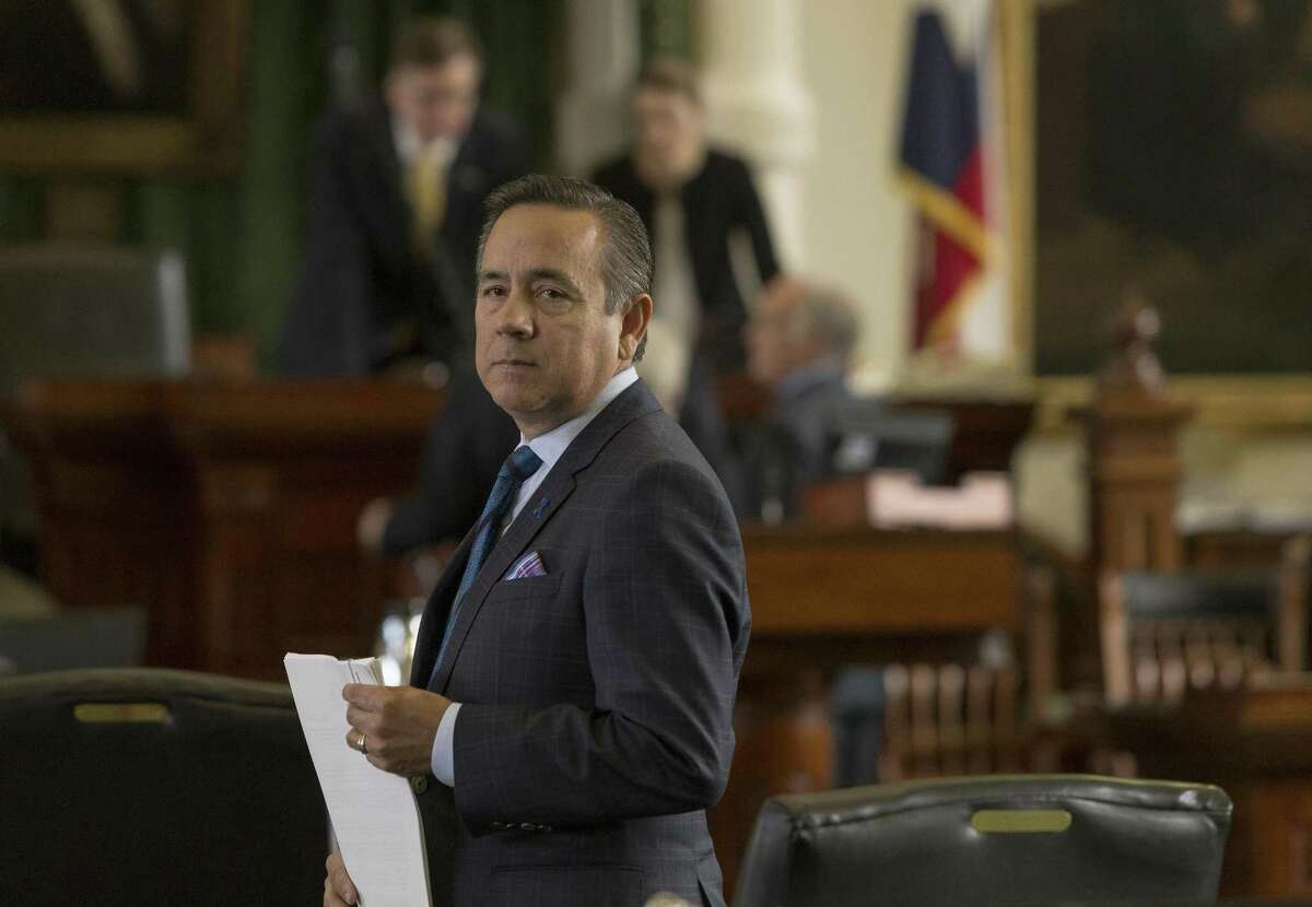A Hidalgo County judge state Sen. Carlos Uresti, seen on the floor of the Senate last week, granted the San Antonio Democrat a postponement in a fraud lawsuit that was filed against him in January.