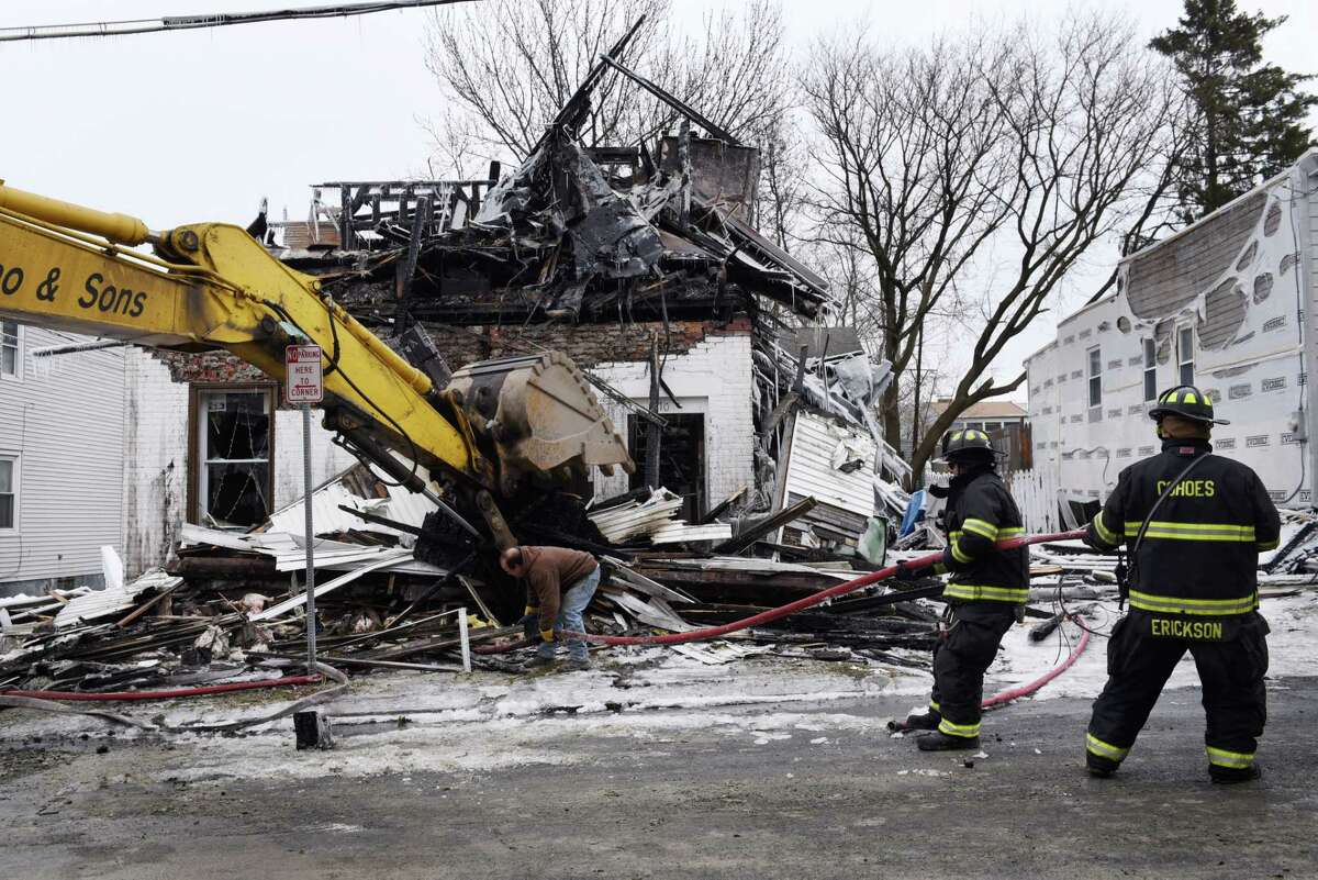 Pets saved from Cohoes building destroyed in fire