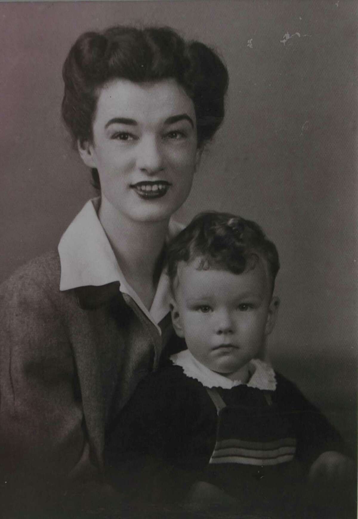 Rich Minus was born in San Antonio on Dec. 10, 1940. He's pictured in this undated photograph with his mother, Julie Lynk Minus. His father, William Slaughter Minus, was a nephew of Texas Ranger John Slaughter.