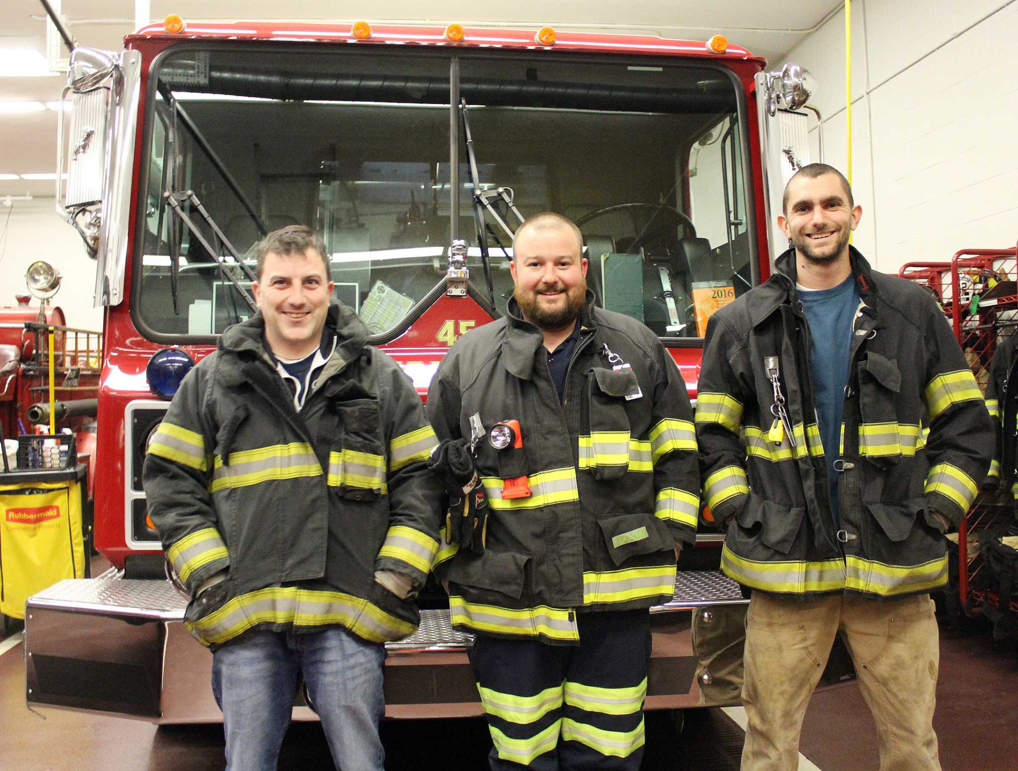 Darien firefighters shave their way to a cure to childhood cancer