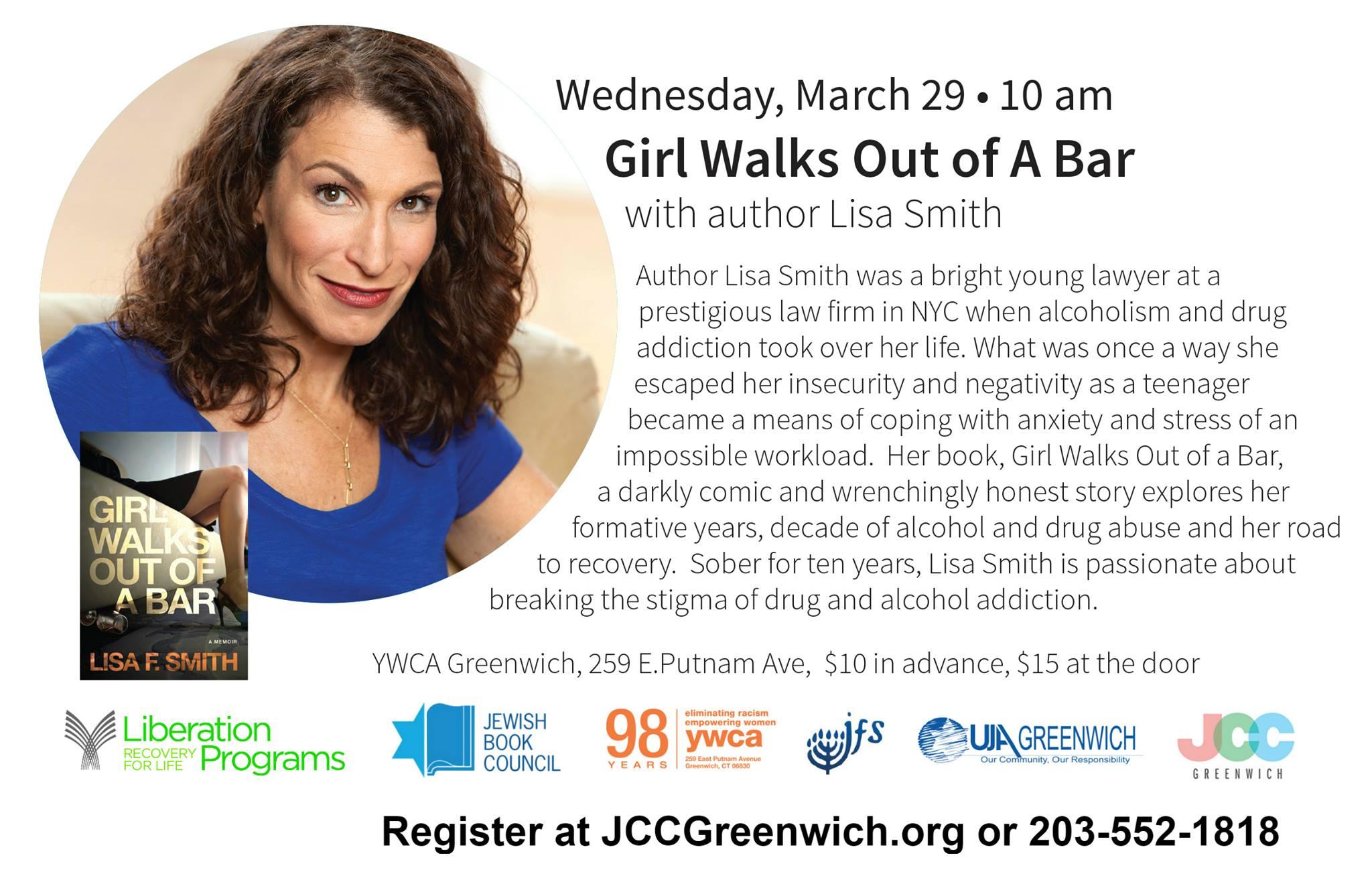 Author Invited To Greenwich Ywca To Break Addiction Stigmas