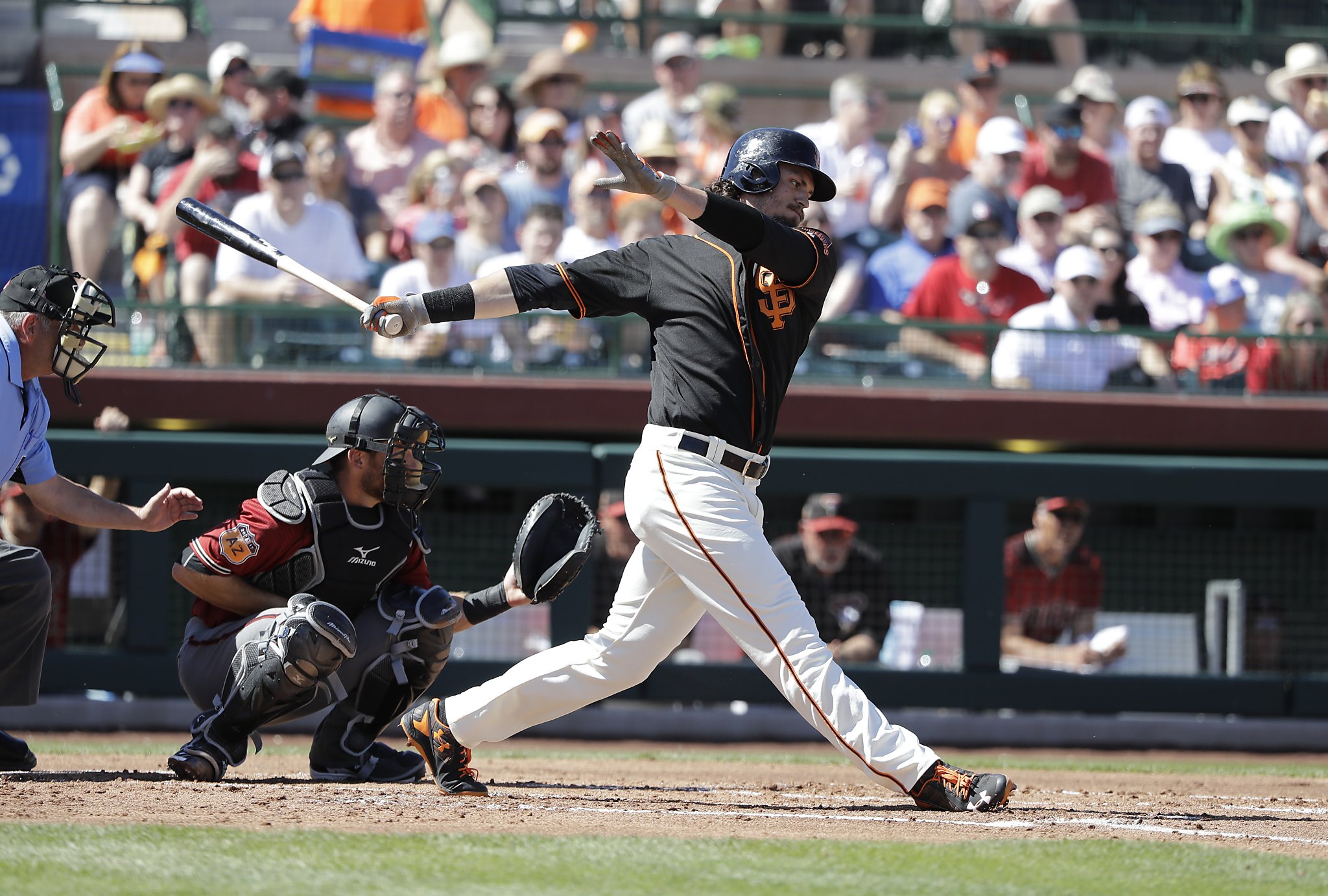 Giants notes: Jarrett Parker leaving no doubt in left field battle, etc. –  East Bay Times