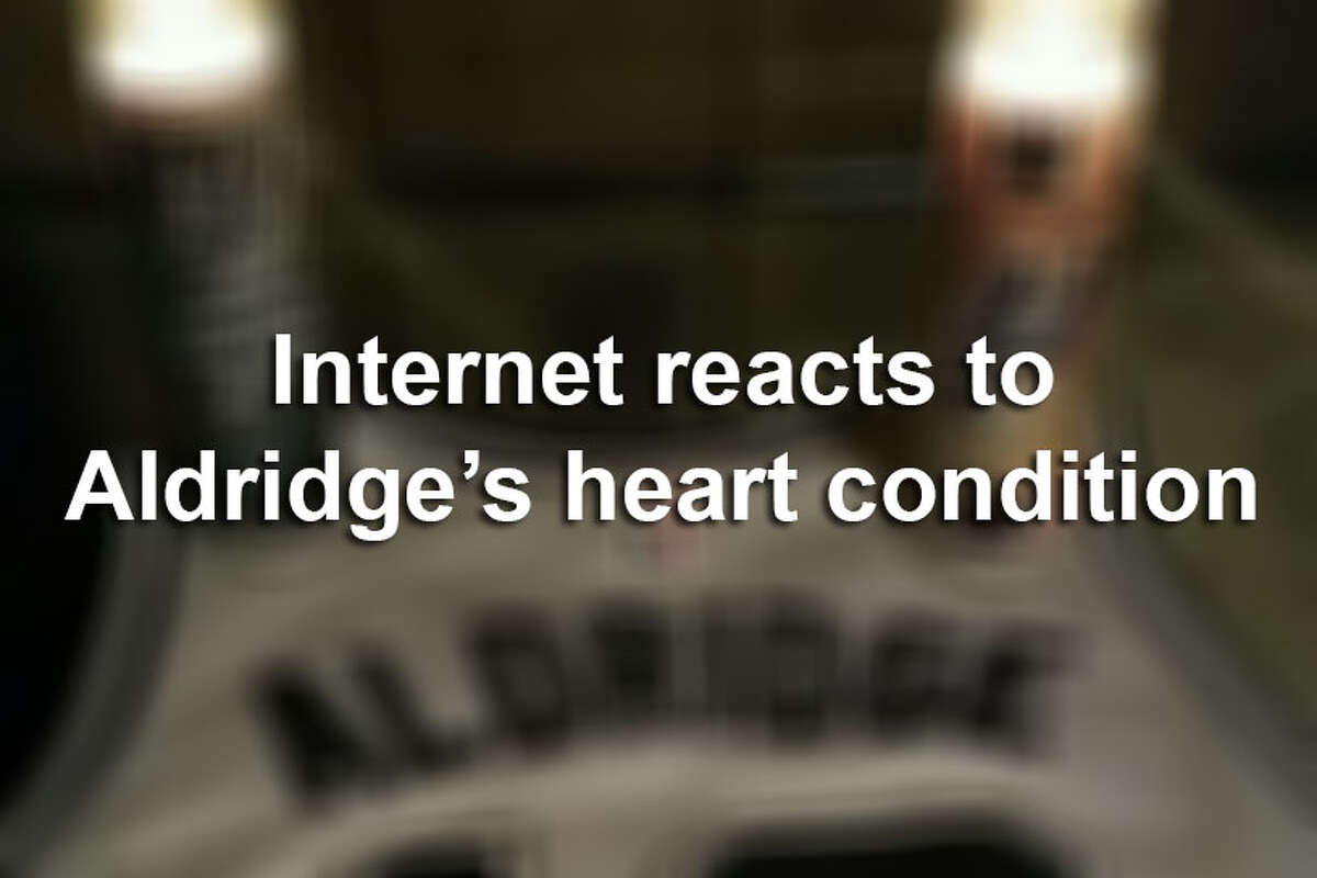 Spurs fans and NBA aficionados reacted Saturday to the news that an existing heart condition left LaMarcus Aldridge sidelined. The Spurs announced Wednesday morning that forward LaMarcus Aldridge has been cleared to resume all basketball-related activities.