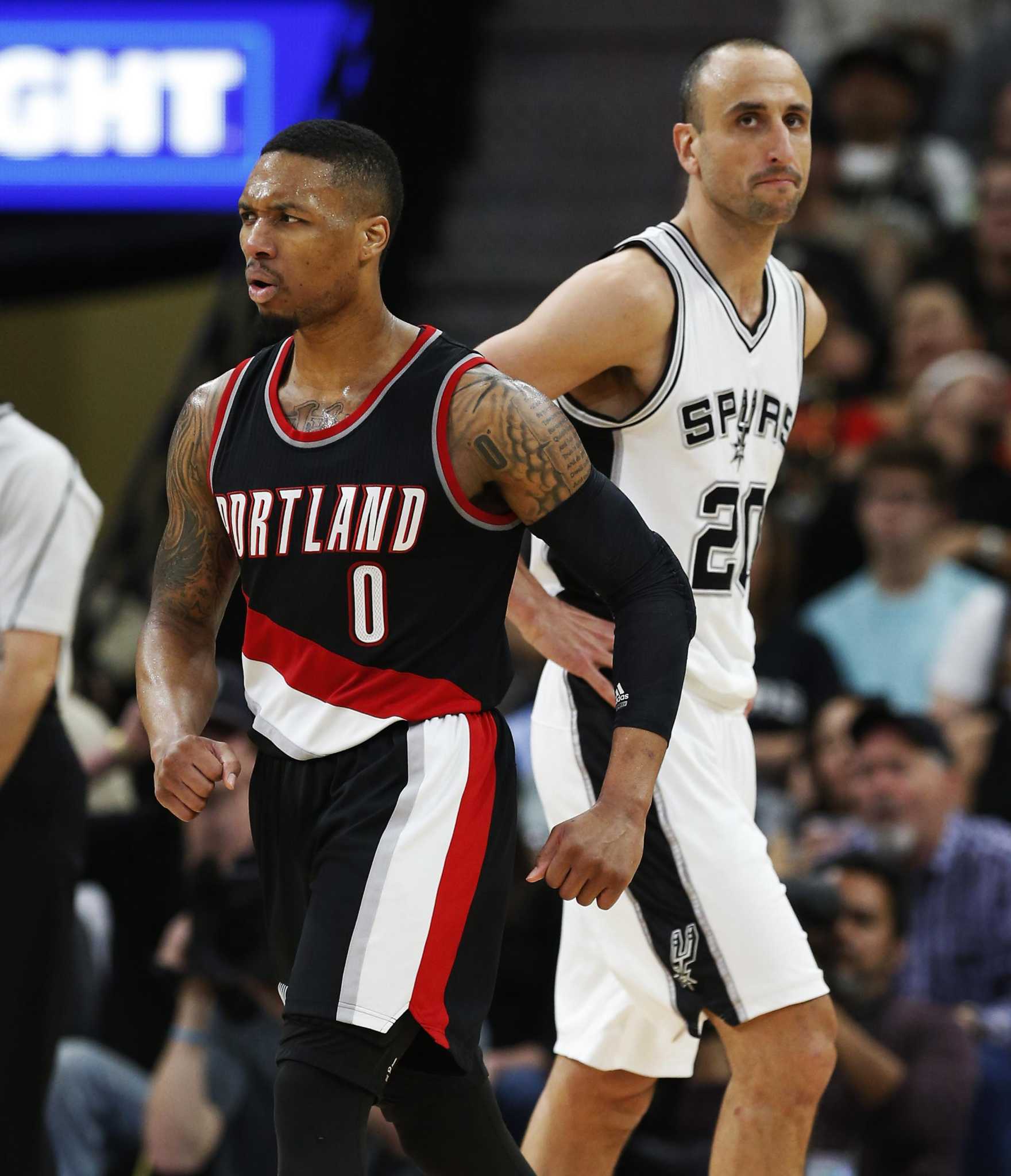 Damian lillard hot sale spurs