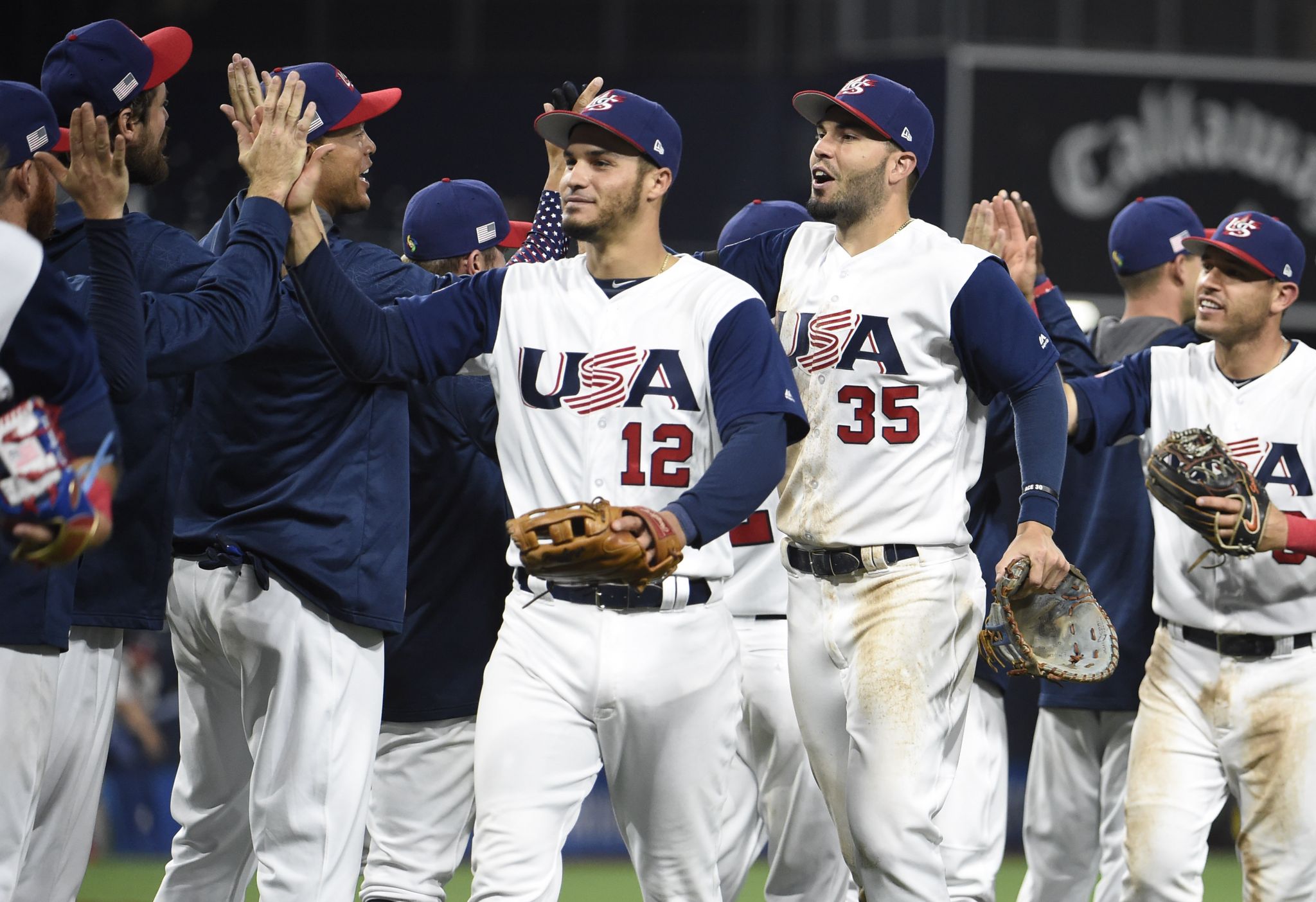 U.S. Defeats Venezuela on Homers by Adam Jones and Eric Hosmer - The New  York Times