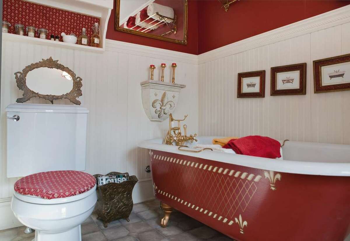 Castle, Ellington $175 a night/$200 a night on weekends Description: Our castle was built in 1917 on seven acres by a prosperous Ellington family whose trip to England had inspired the fulfillment of a childhood dream to own a castle. In early 2000, a brilliant artist purchased the castle and dedicated five years to refurbishing and beautifying it. The kitchen is modern with new appliances, the dishwasher having been replaced last year. Downstairs there is a large dining room, a living room with a fireplace, and an inside porch guarded by a medieval knight. View full listing on Airbnb