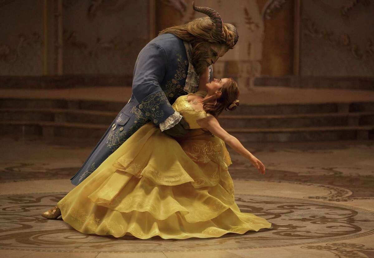 Dan Stevens plays The Beast to Emma Watson’s Belle in a live-action adaptation of the animated classic “Beauty and the Beast.”