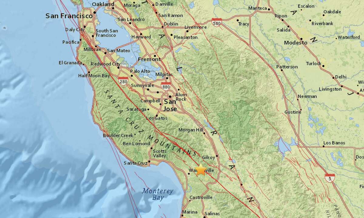 Three earthquakes strike same California spot just hours apart