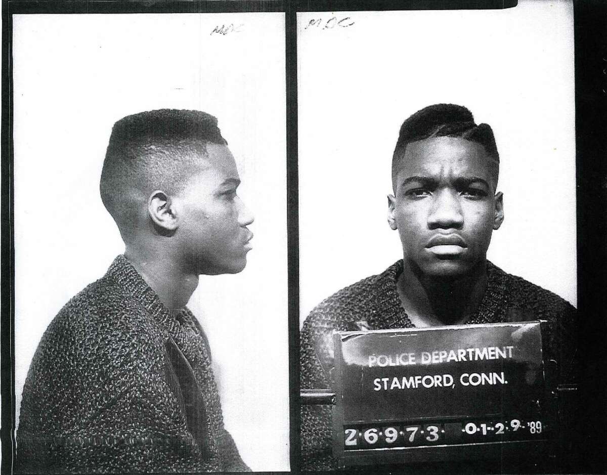 Christopher Williams in his 1989 arrest photo in Stamford, Conn. After he was convicted of manslaughter, Williams, who is now 44, spent 26 years on the run before being apprehended in Philadelphia last year.