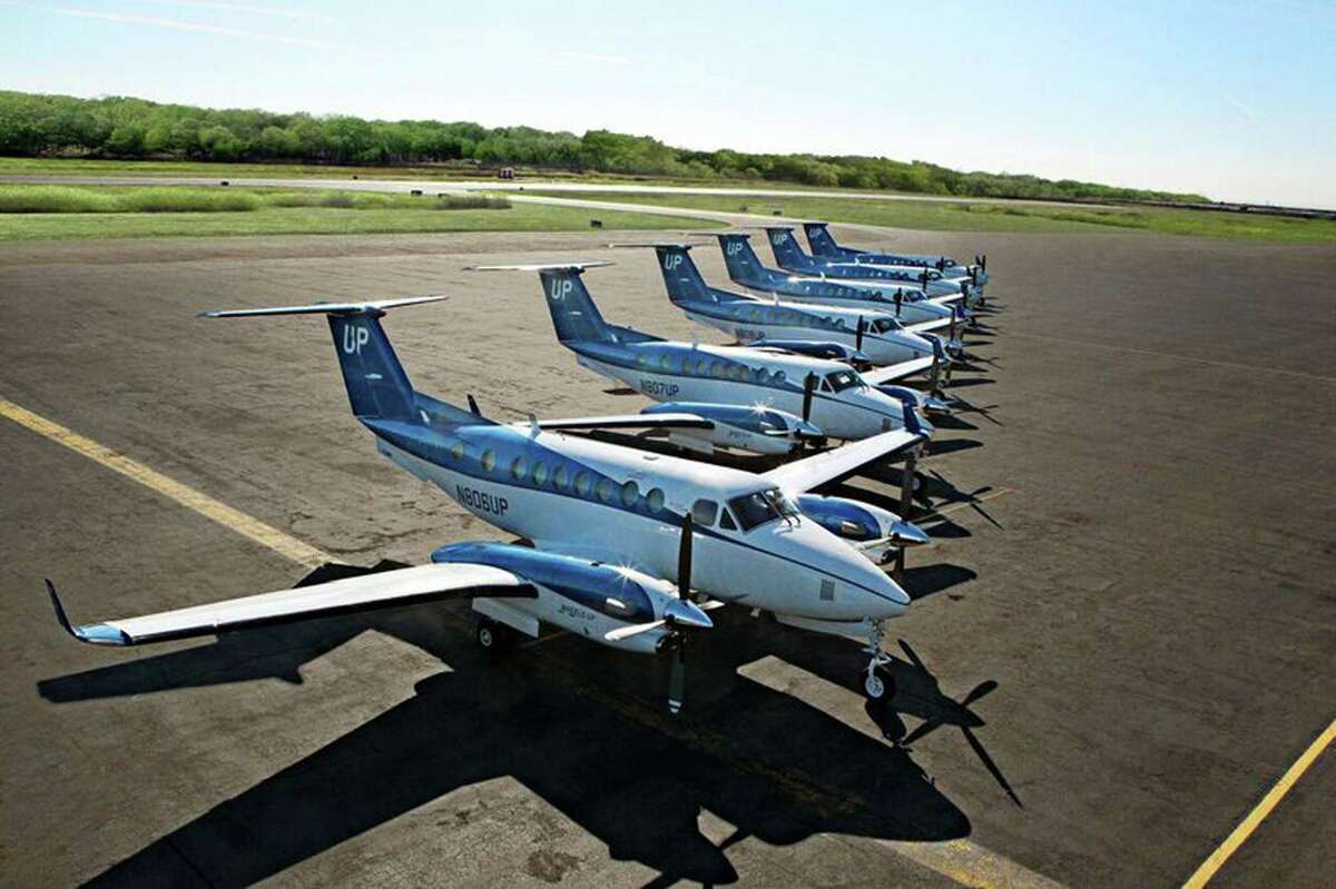 A fleet of planes owned and used by Wheels Up, a company founded in 2013, which registered 4,000 members as of March 2017 and aims to democratize and disrupt the private aviation market.