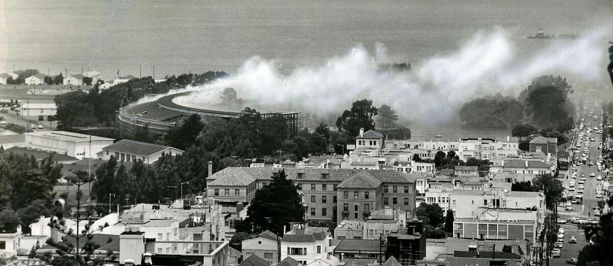 During the reconstruction of the San Francisco Palace of Fine Arts, there was a fire that caused millions of dollars in damages. June 22, 1965