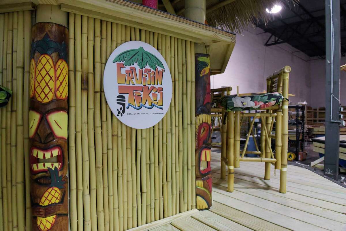 Tiki barges ready to go cruising this summer