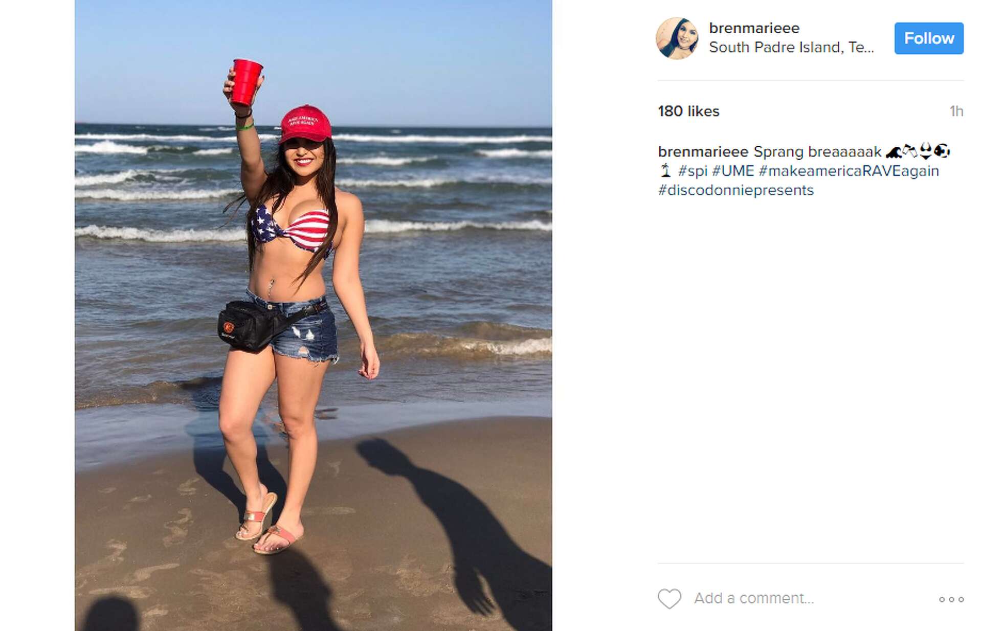 Study: South Padre Island ranks 2nd in the nation for spring break alcohol,  drug Instagram posts