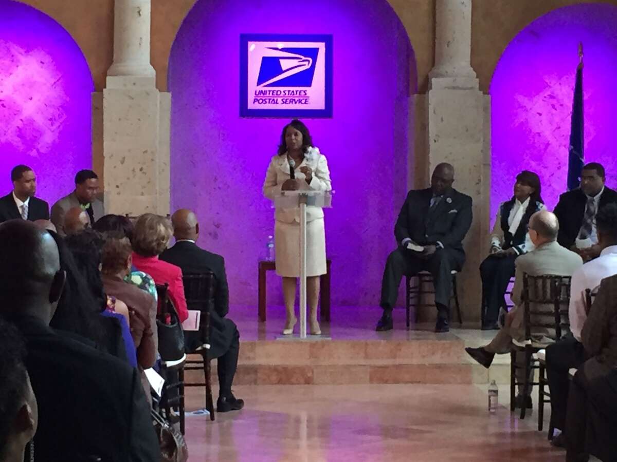 1 billion delivered annually Houston installs new postmaster