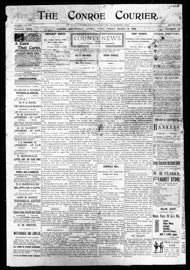 March 15 19 Time Line Of Events The Courier