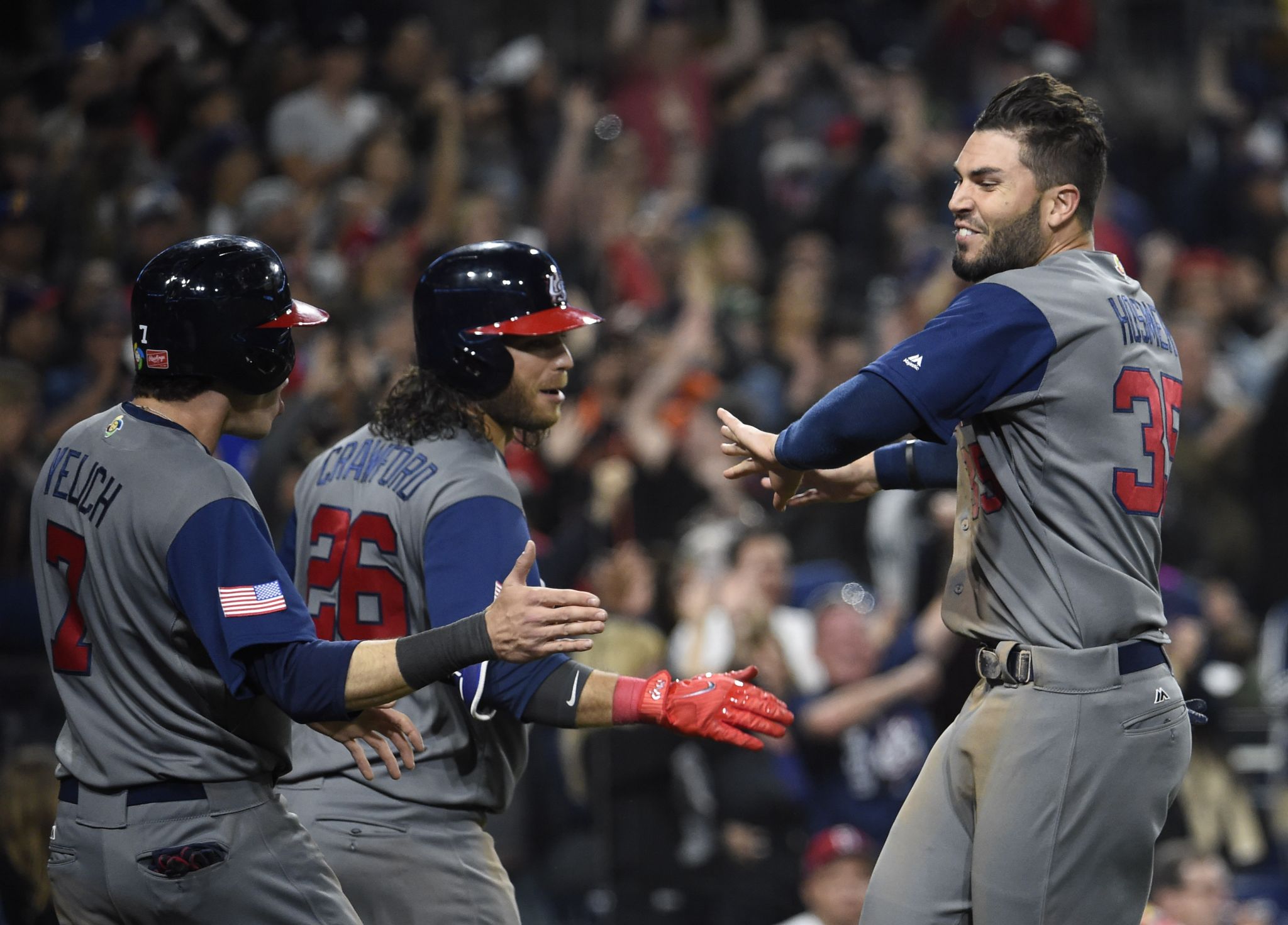 Giancarlo Stanton's homer, Adam Jones' leap carry U.S. into WBC semifinals  – The Denver Post