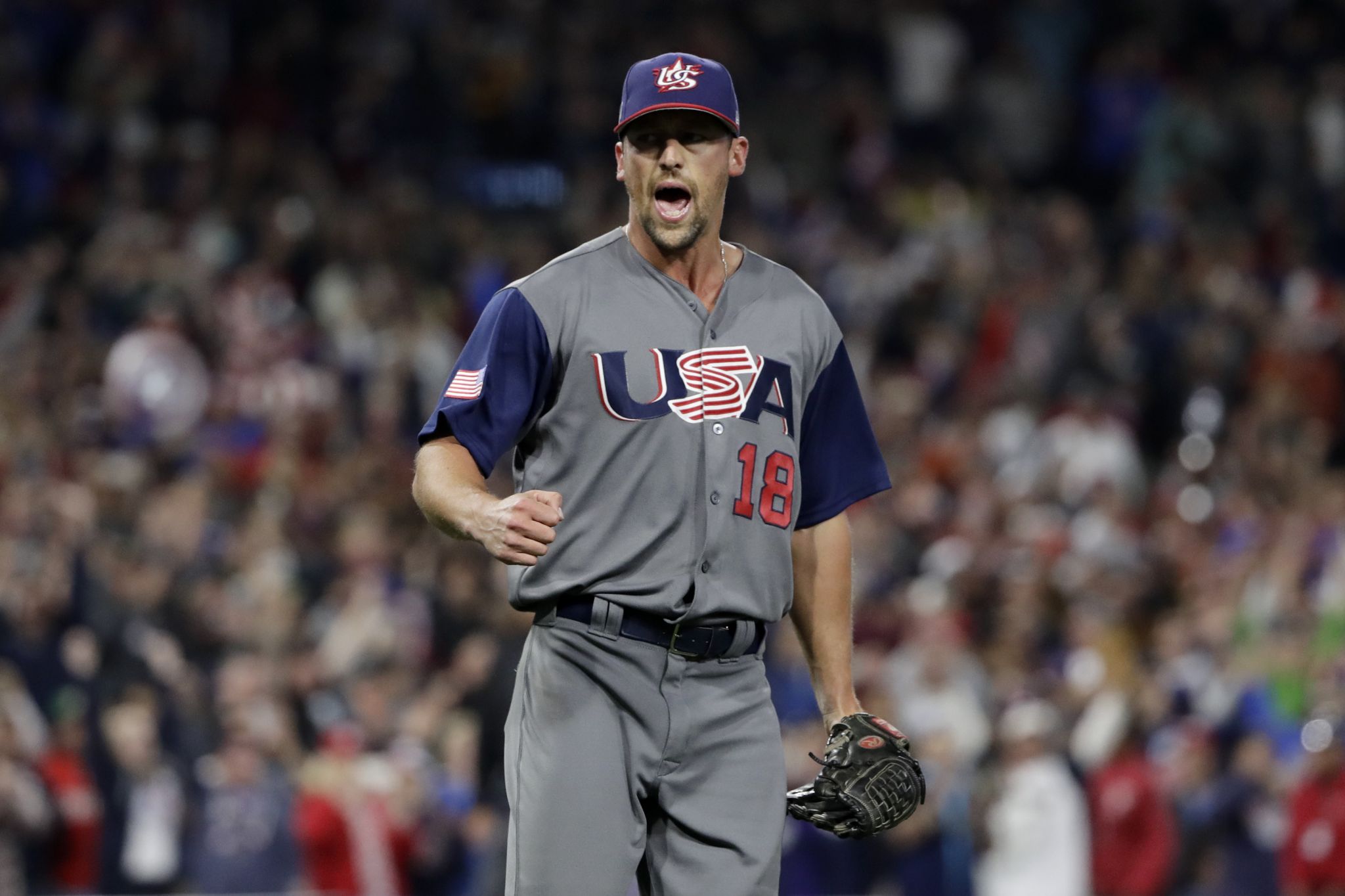 Giancarlo Stanton's homer, Adam Jones' leap carry U.S. into WBC semifinals  – The Denver Post