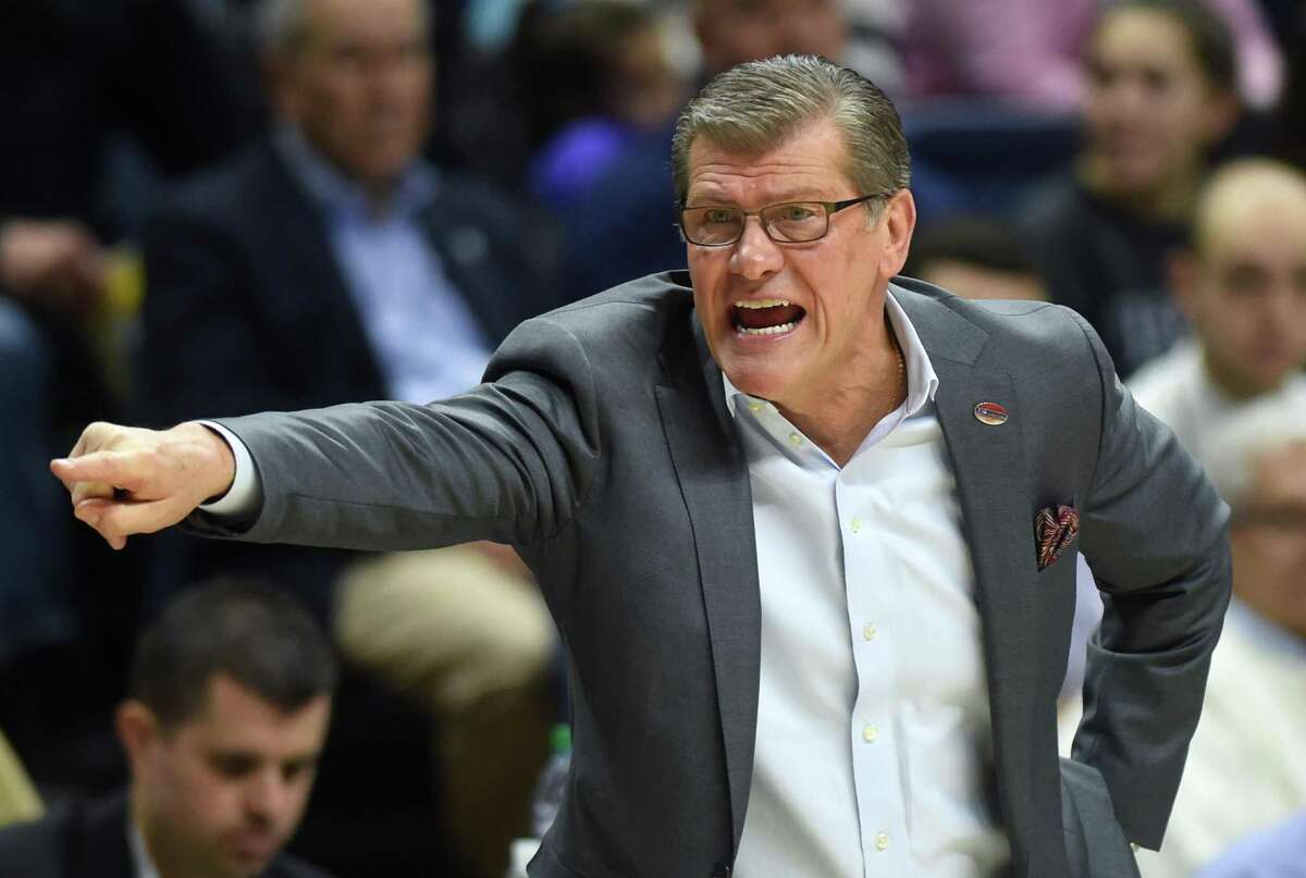 As Geno Auriemma and his Huskies chase a 12th national title, the long-term outlook for UConn is clouded by the school’s exclusion from the Power 5 conferences.