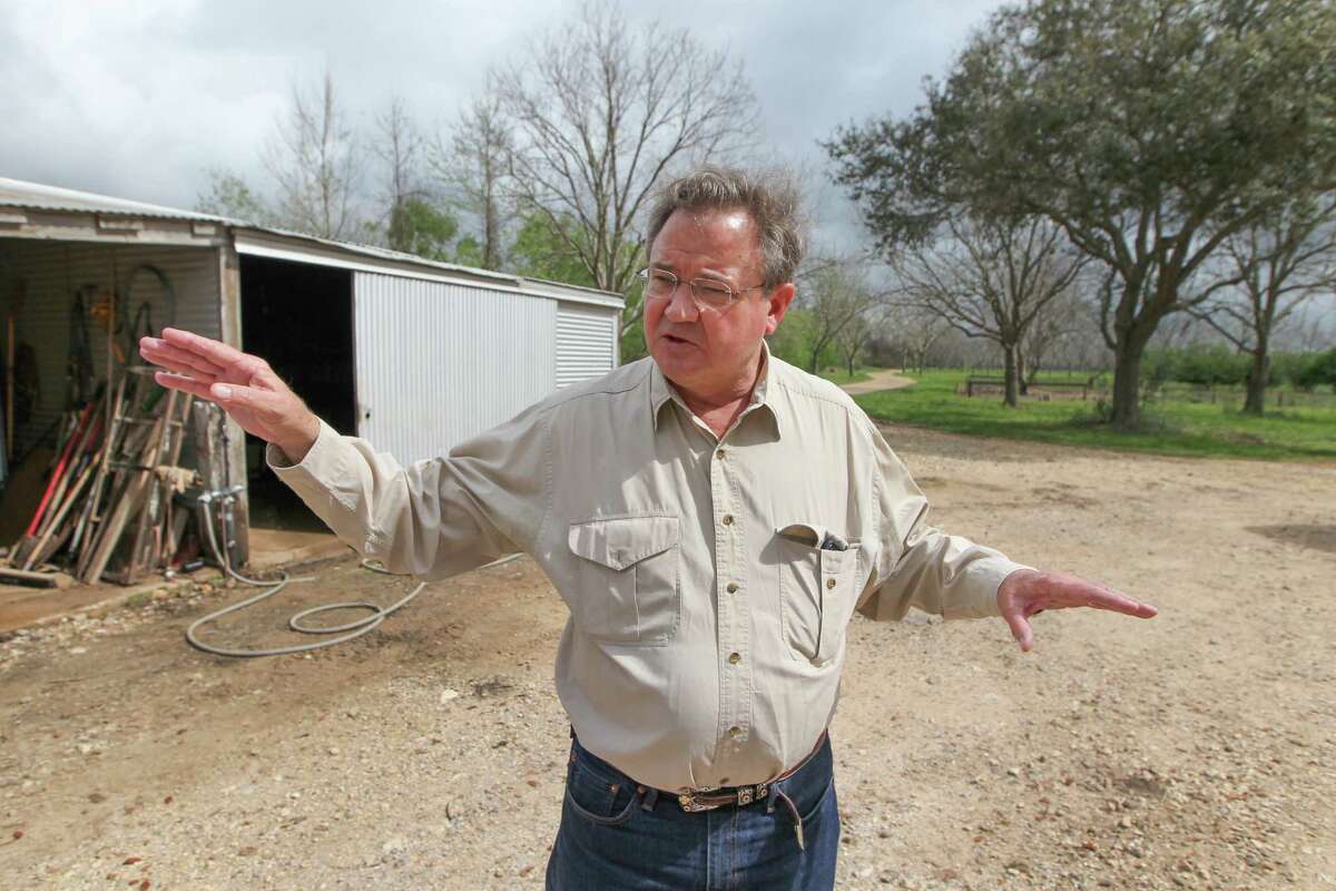 ﻿Wilson Griffith said the program will help keep his family's West Columbia ranch in the family.﻿