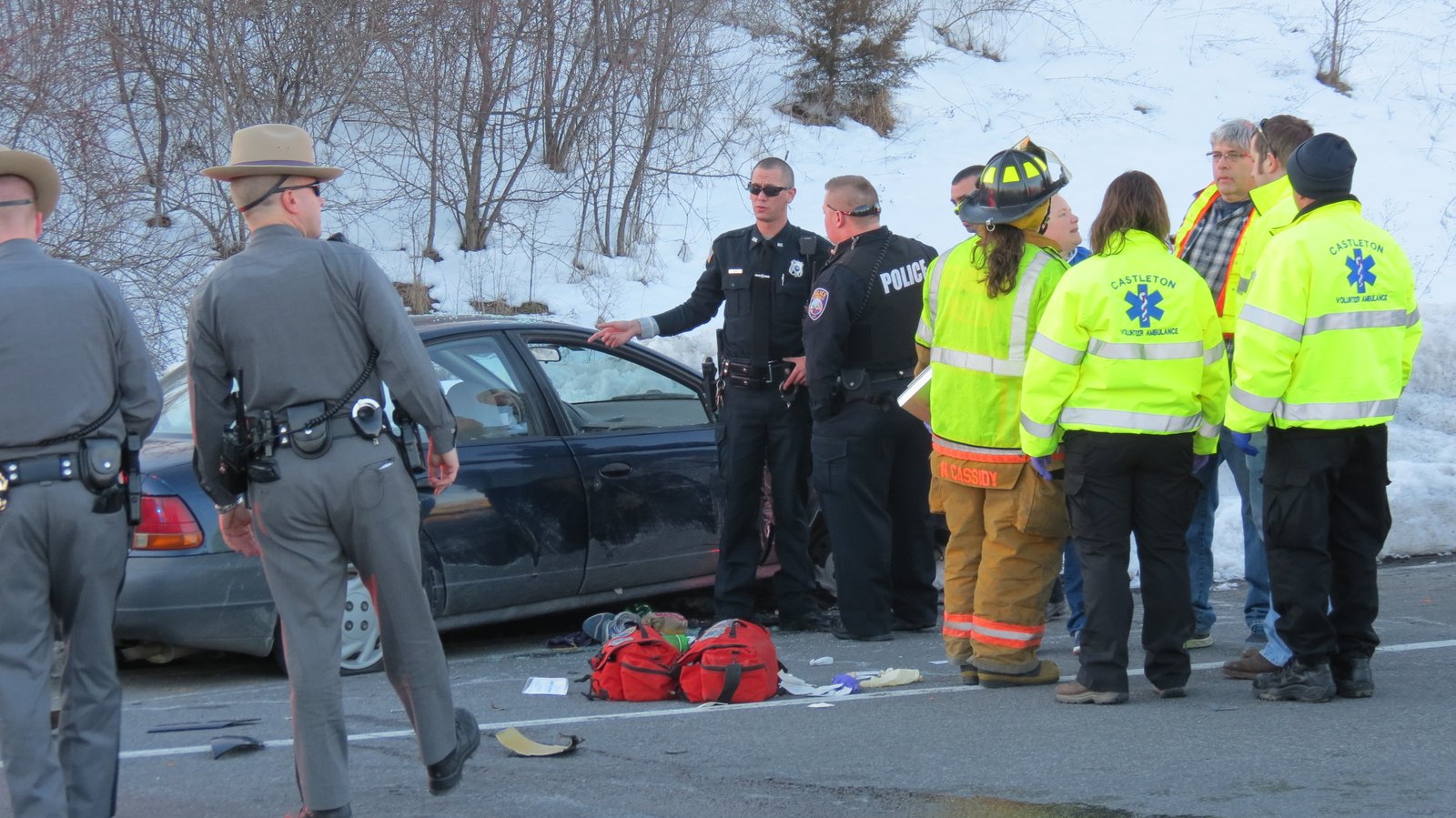 20mile chase ends in Schodack, police said