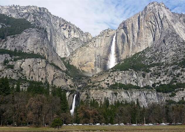Yosemite waterfalls are booming back thanks to wet March