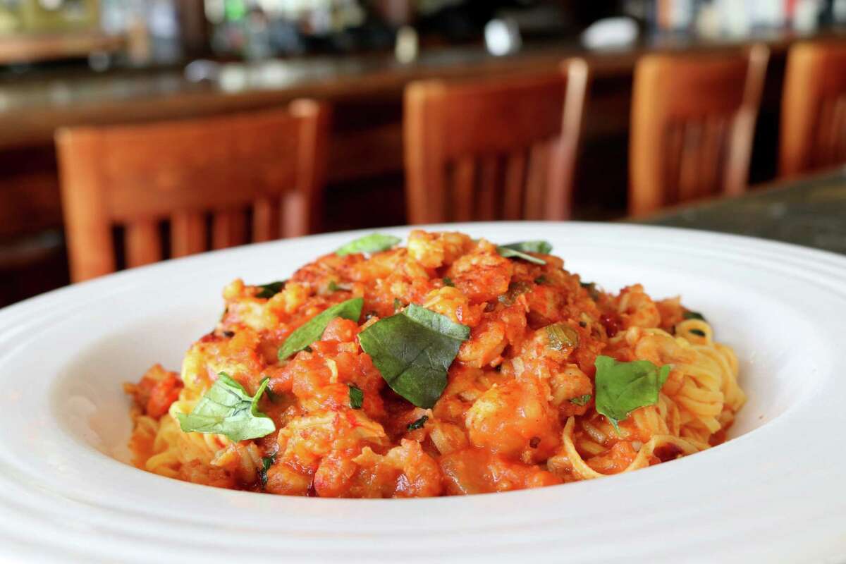 Prego in Rice Village is serving taglierini pasta with crawfish sauce.