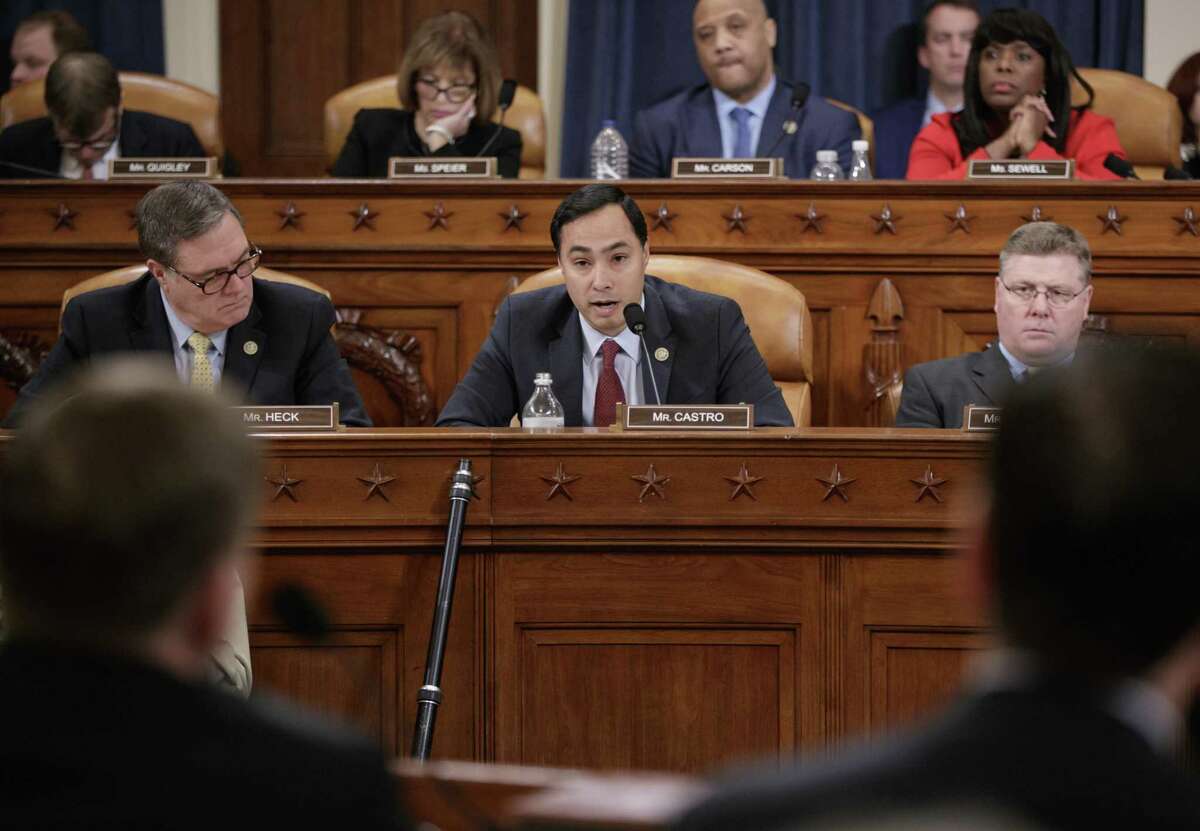 Rep. Joaquin Castro, D-San Antonio, got a “no comment” from FBI Director James Comey when he asked whether former Trump campaign Chairman Paul Manafort was being investigated.
