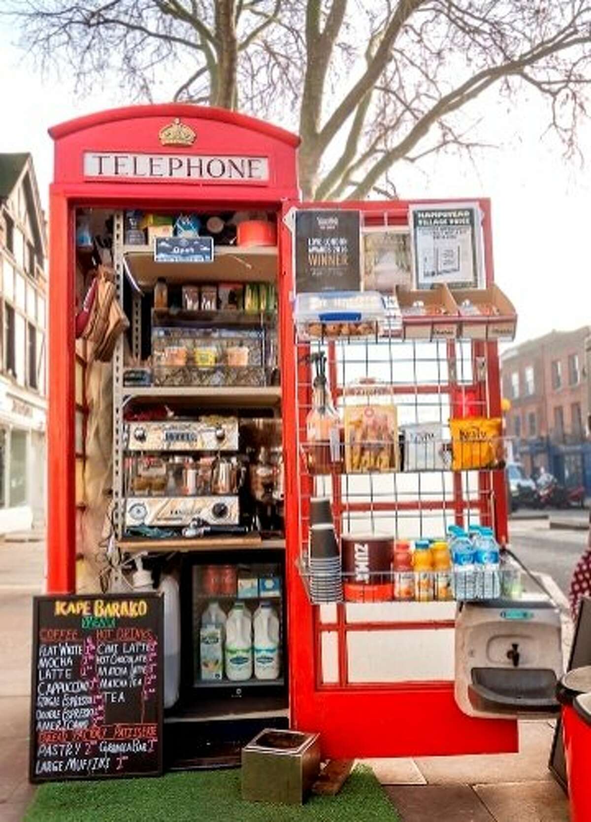 Defunct British Phone Boxes Answering A New Call 7819