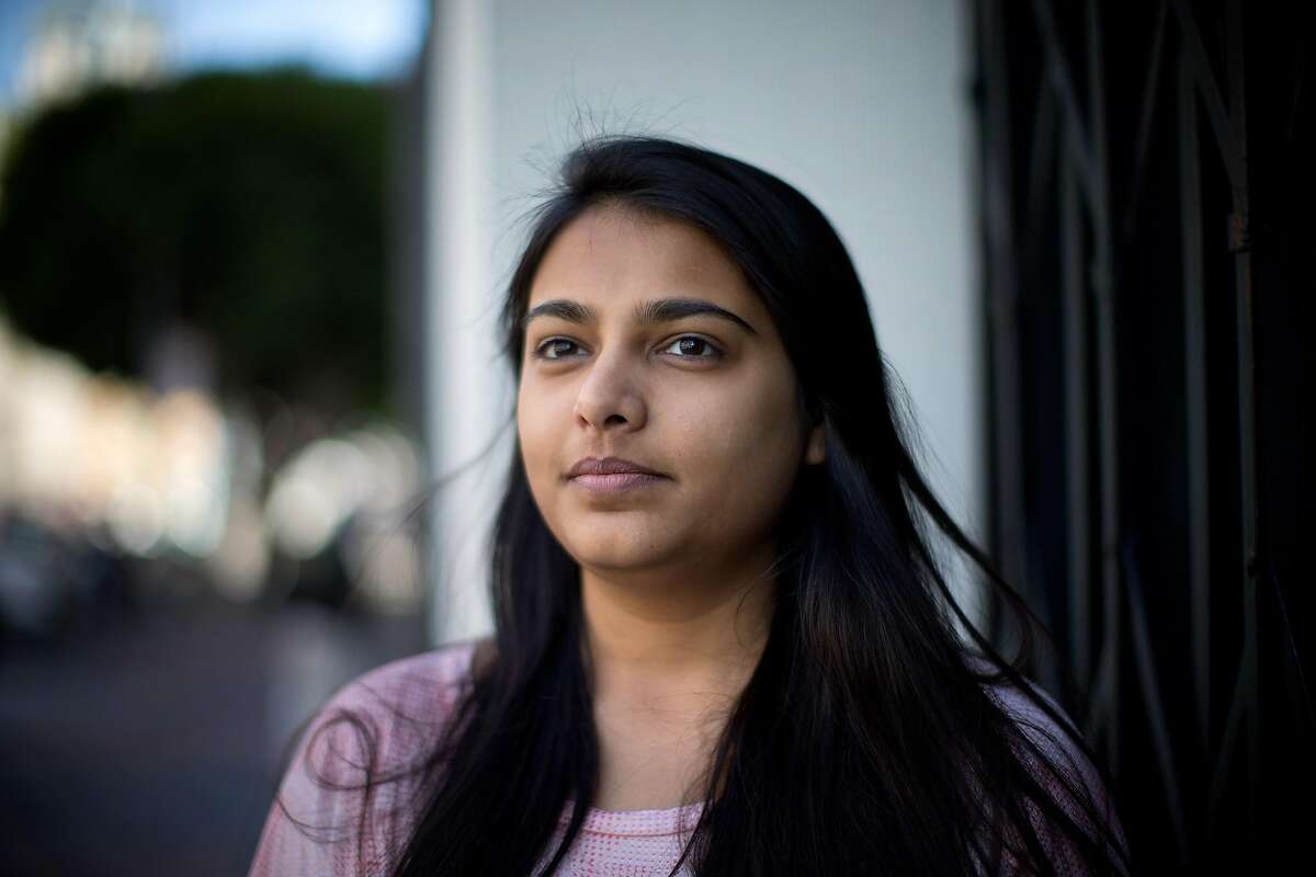Nikita Patwari, a graphic designer at Shippo, a startup in San Francisco, Calif., on Tuesday, March 21, 2017. Patwari is applying for an H1-B visa after recently finishing her masters degree.