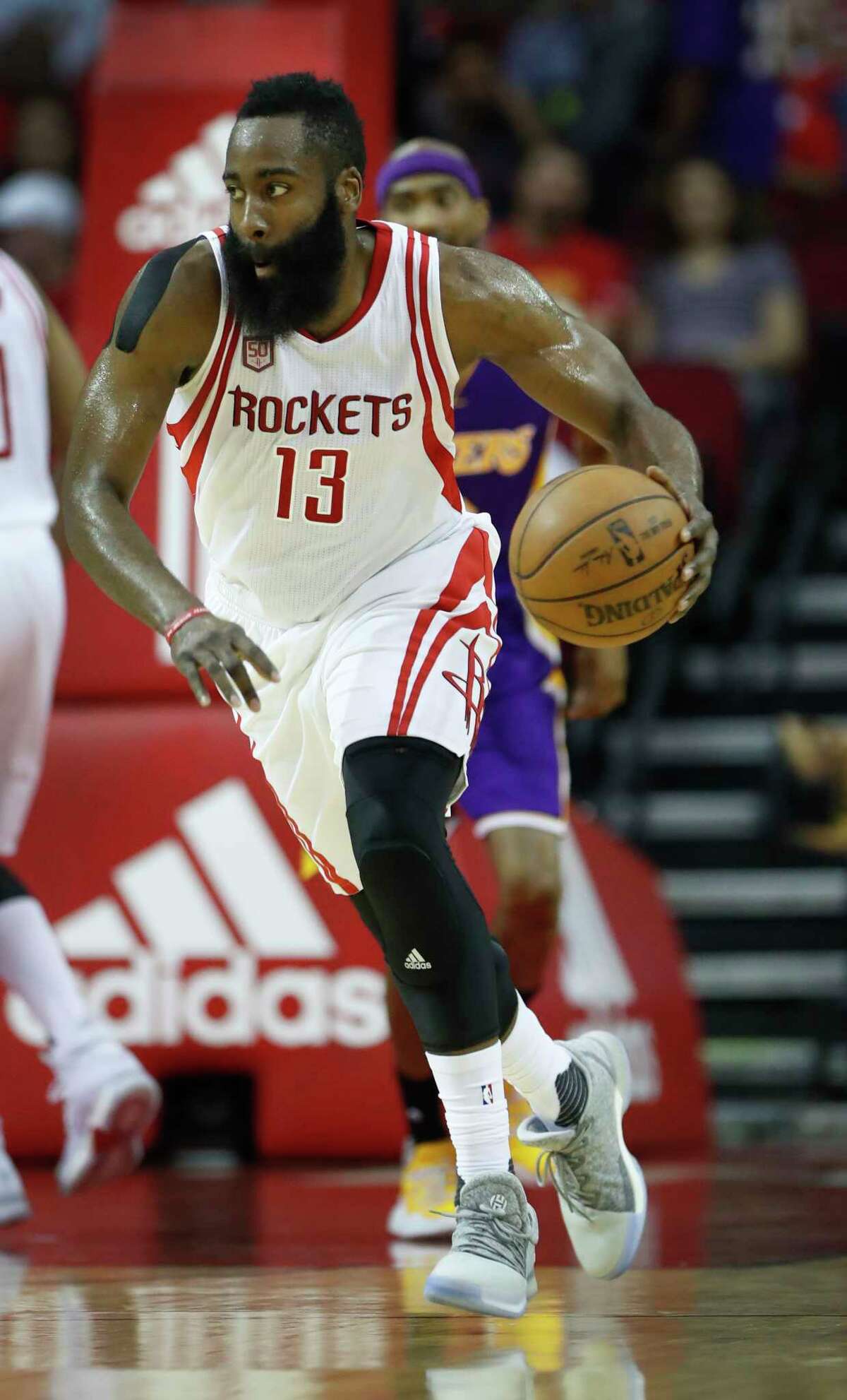 James Harden has missed one game, due to suspension, in his last three seasons with Rockets.
