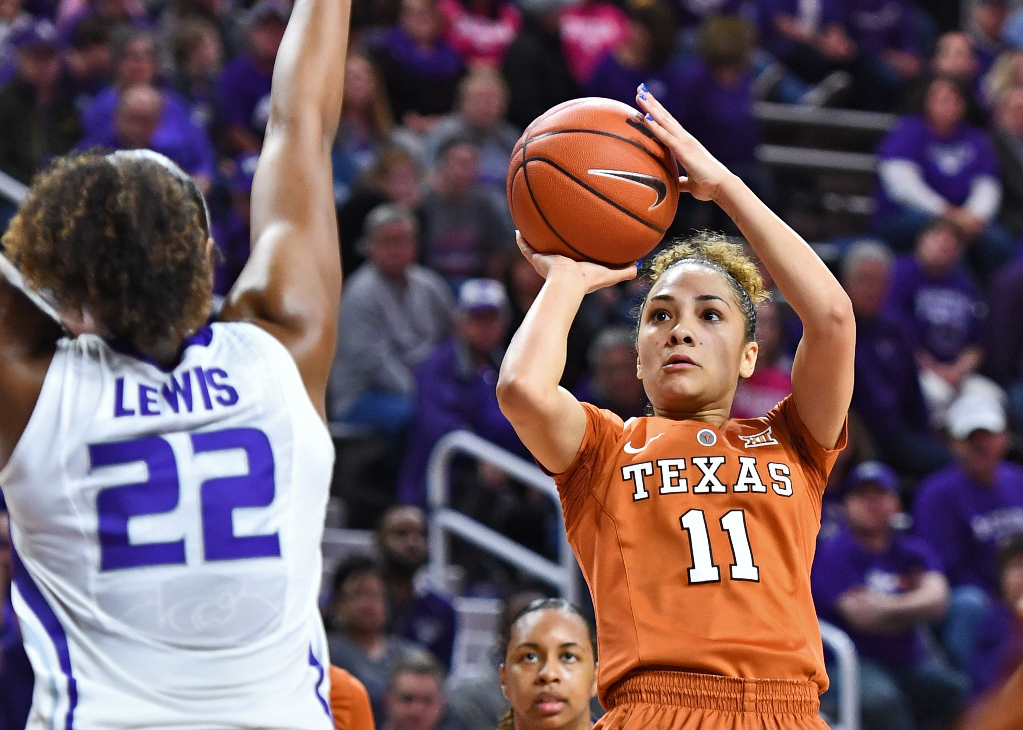 Houston players in the Women's Sweet 16