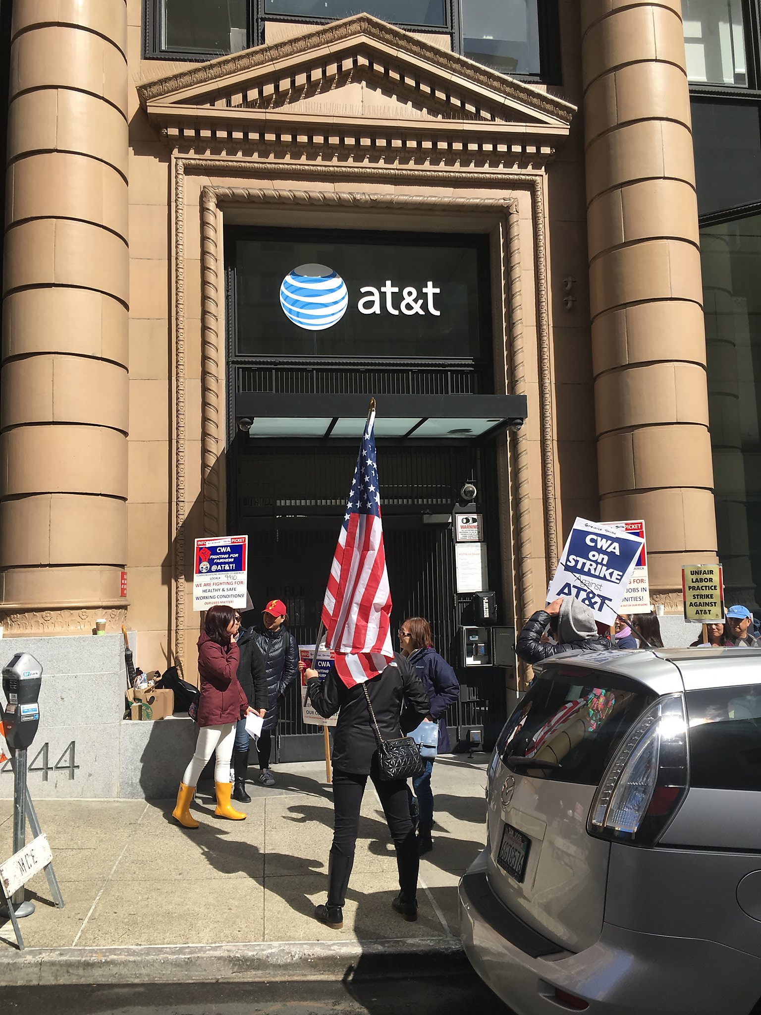Thousands of AT&T workers strike over work assignments