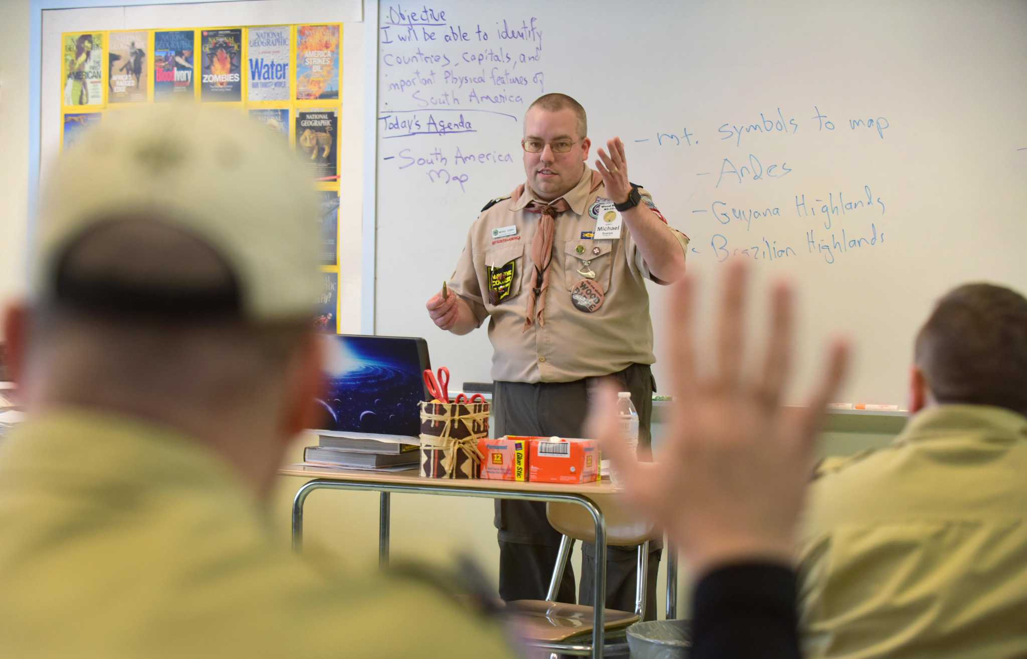 Scout leaders learn new skills at University of Scouting