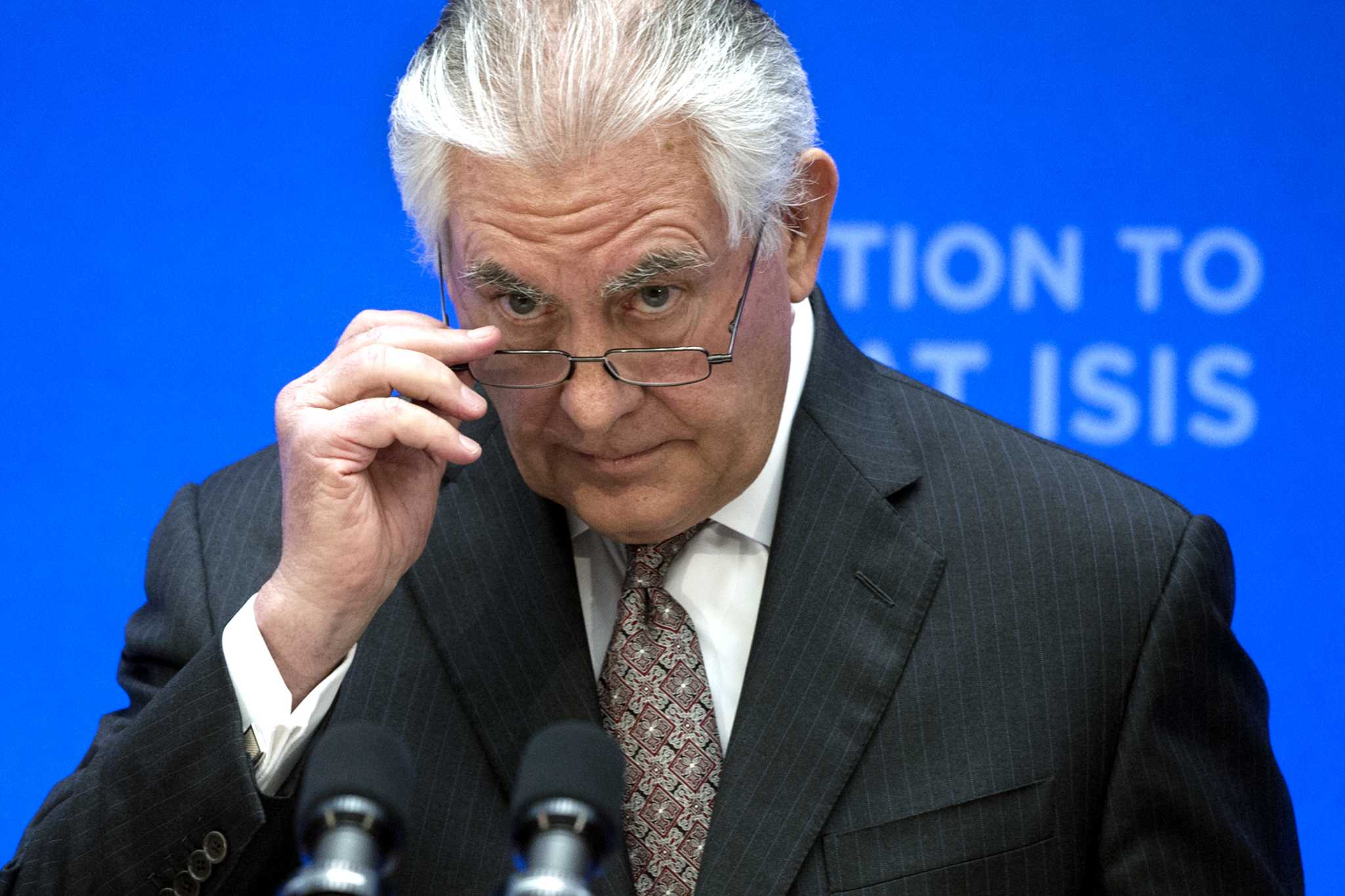 Exxon Mobil can't find up to a year of Tillerson 'Wayne Tracker' emails