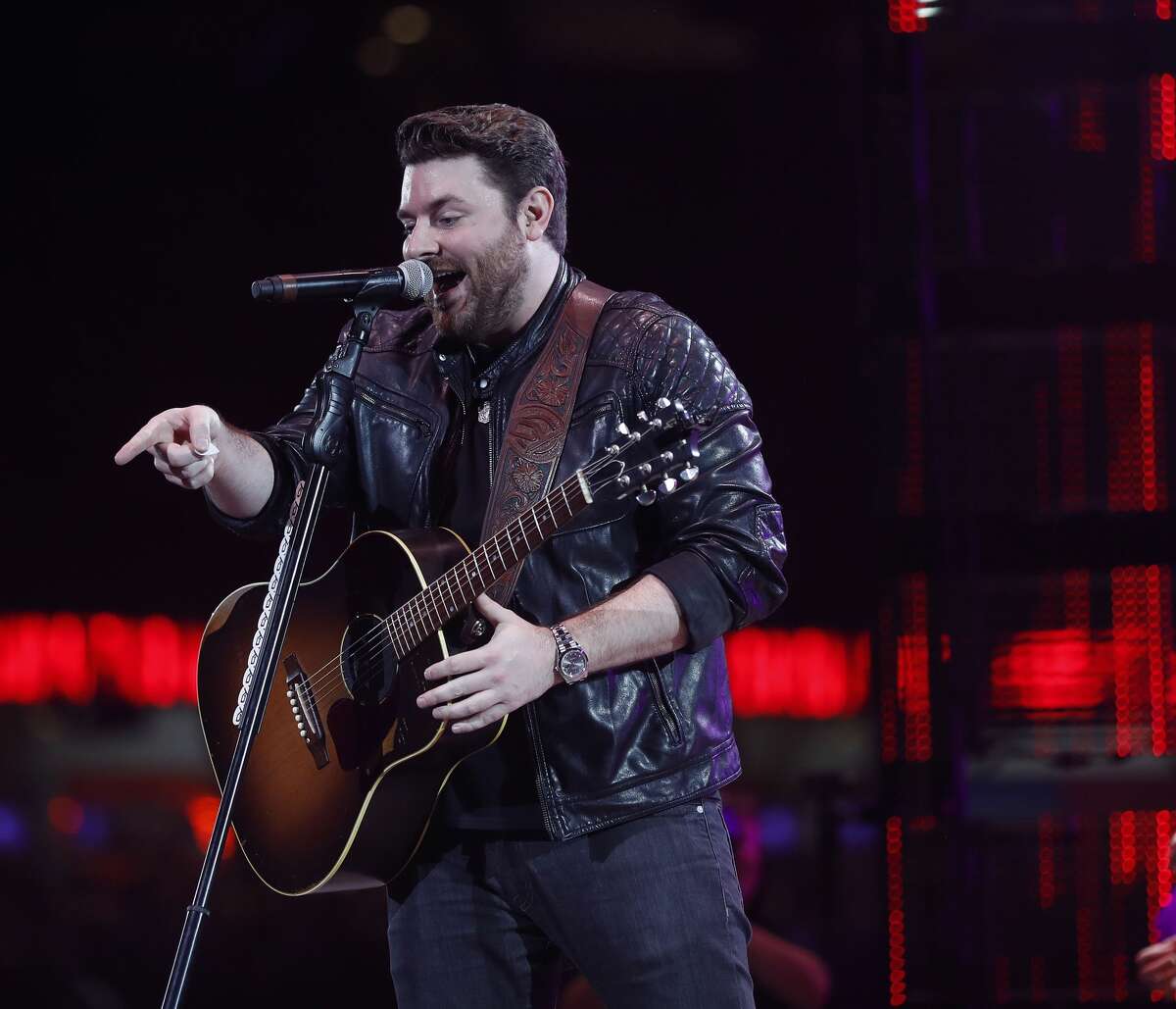 Chris Young performs in concert at the Houston Livestock Show and Rodeo at NRG Stadium, Wednesday, March 22, 2017, in Houston. ( Karen Warren / Houston Chronicle )