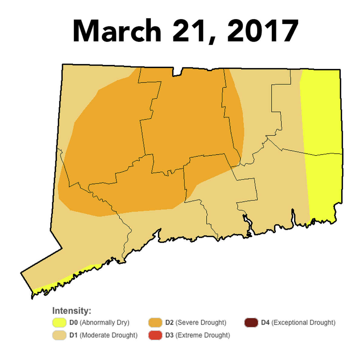 Drought conditions lessen across Connecticut
