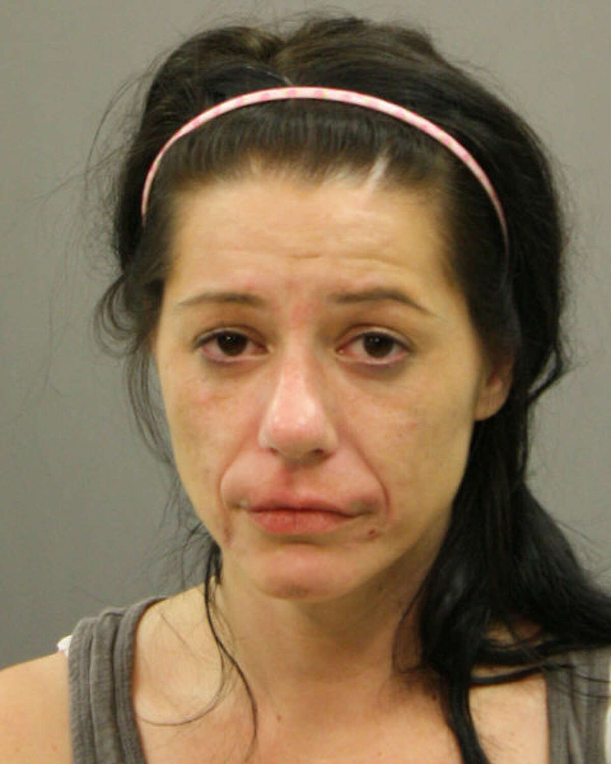 Sarah Shibley, 33, is charged with felony child endangerment in Harris County after she allegedly left her infant child in the middle of a parking space at a Katy strip center on March 21, 2017. 